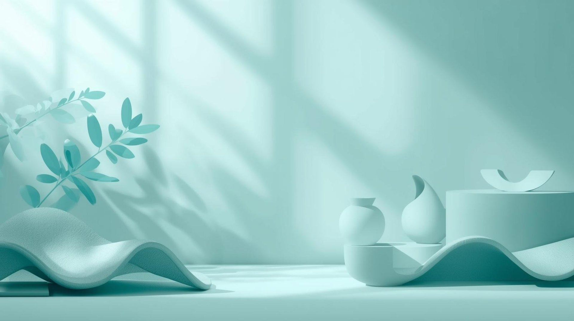 an abstract photo of a curved building with a blue sky in the background