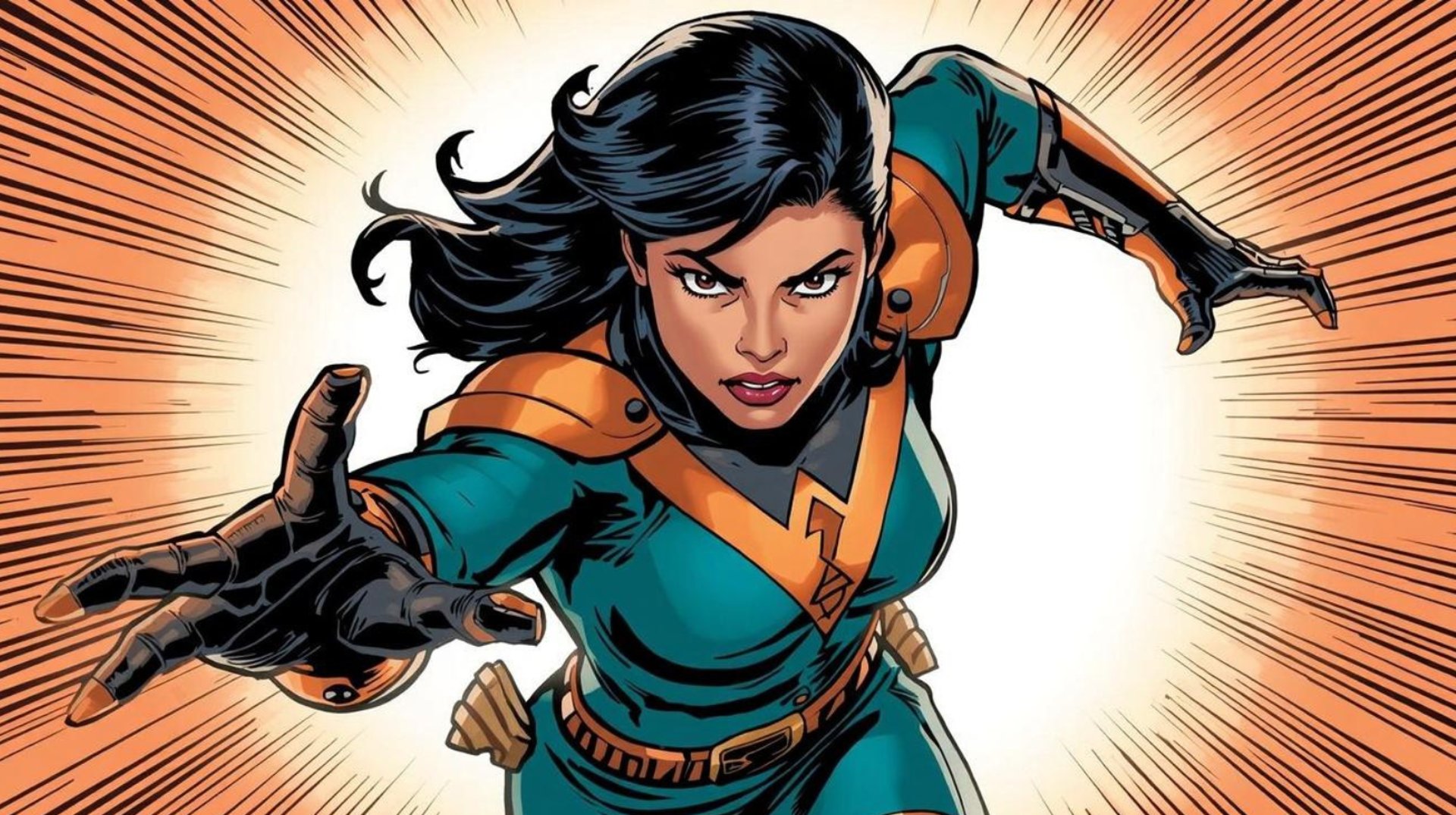 comic image with dynamic background and stars representing Faith