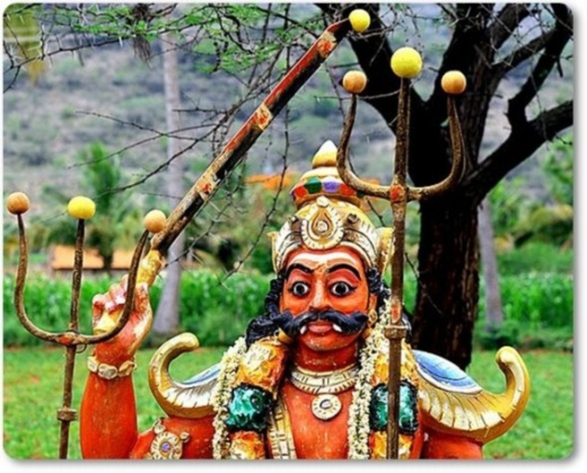 black blue and yellow textile