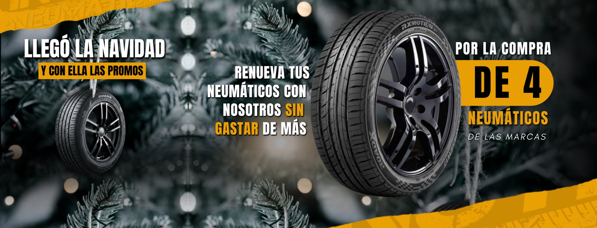 OFERTA de INSTANEUMATICOS de instalación de neumáticos a domicilio gratis con la compra de 4 neumáticos