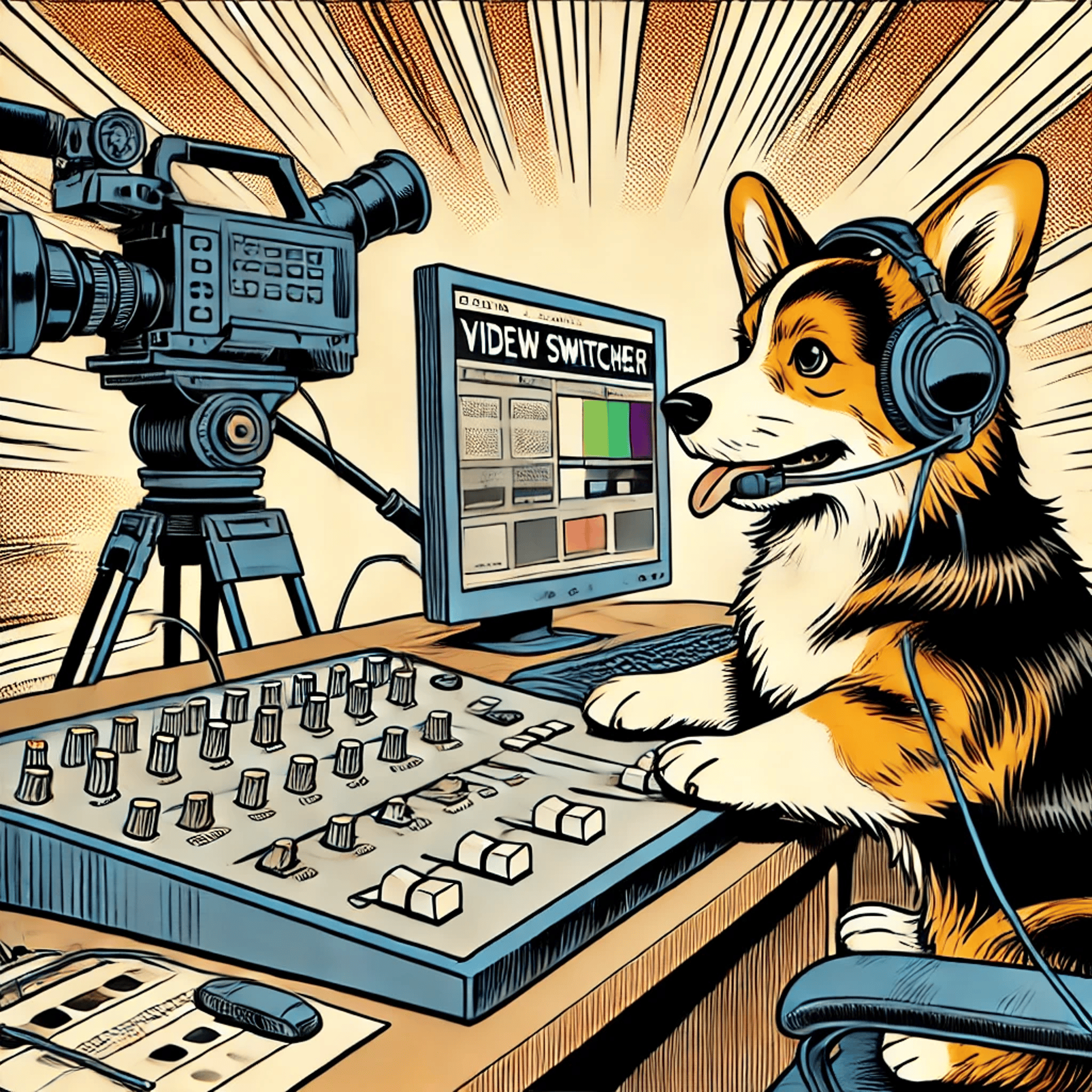 gray computer monitor