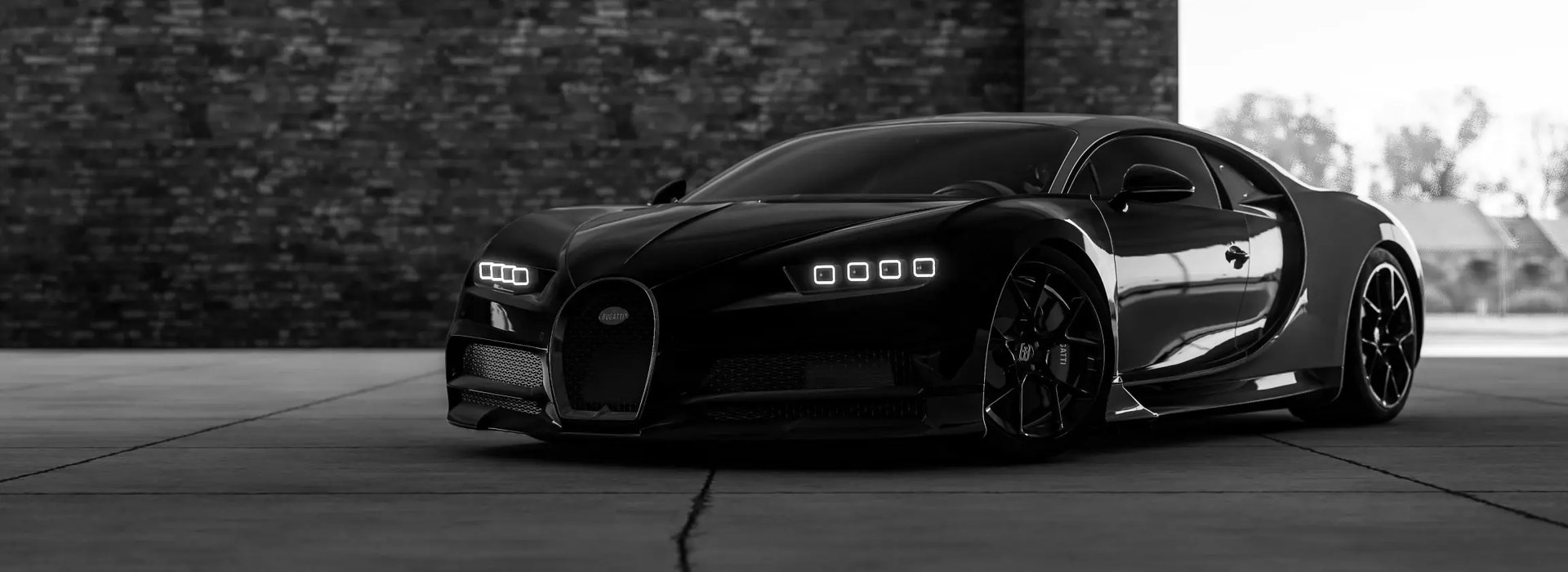 an abstract photo of a curved building with a blue sky in the background