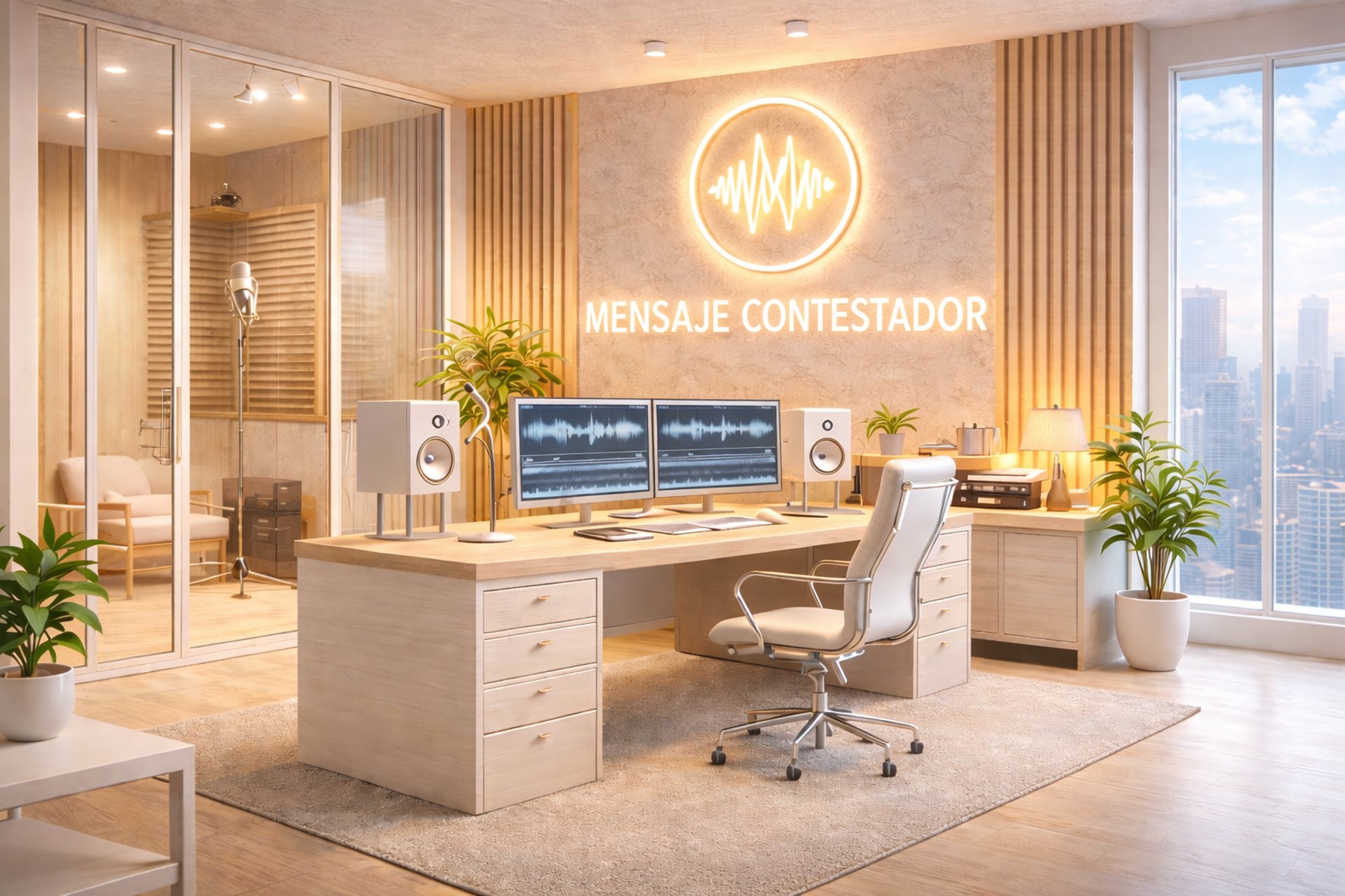 black and gold AKG corded headphones near black microphones