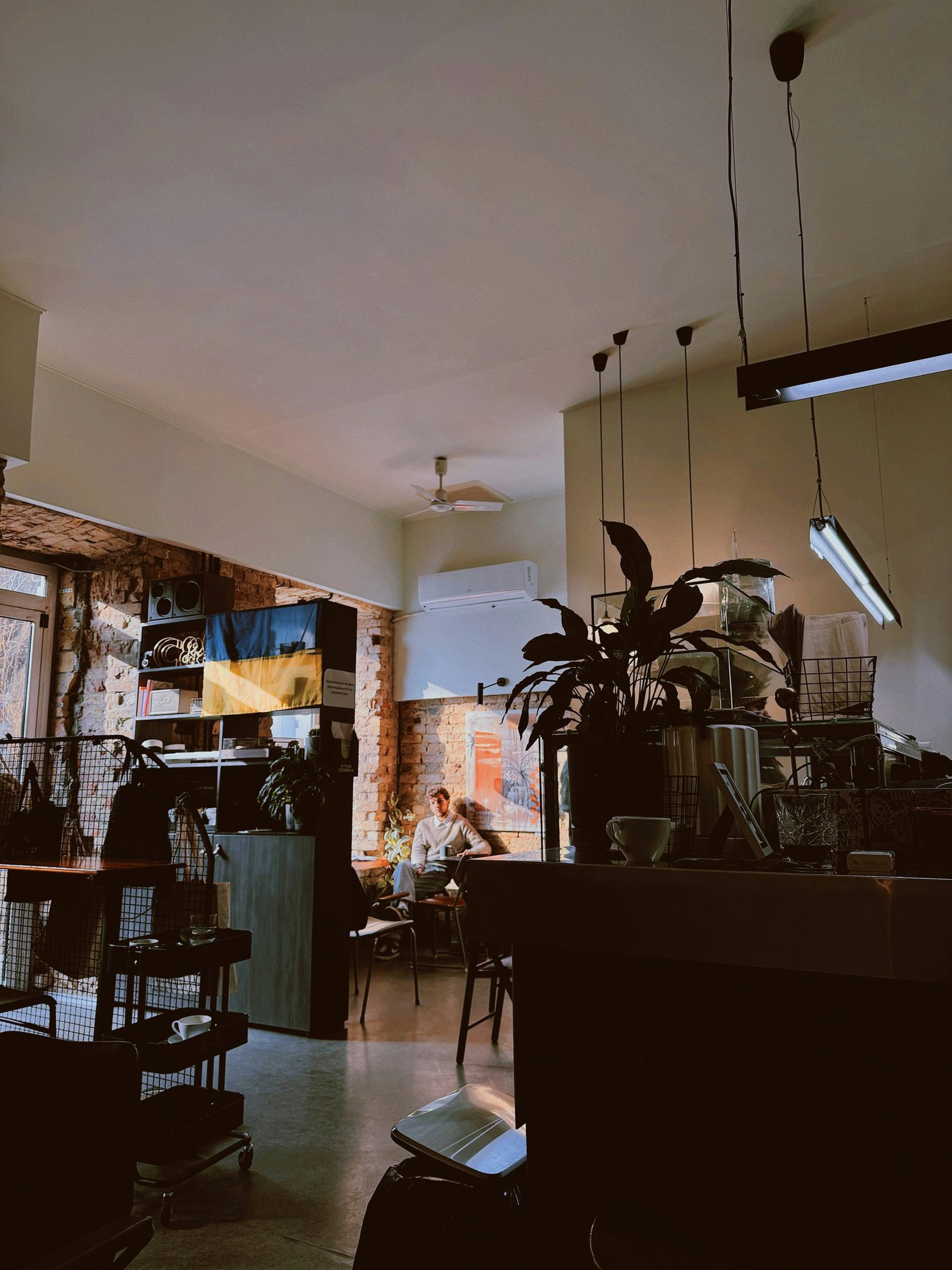 black blue and yellow textile