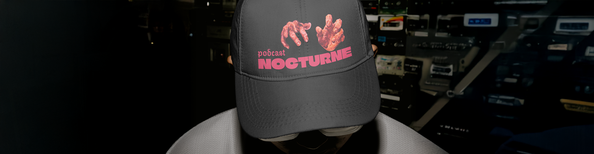 an abstract photo of a curved building with a blue sky in the background