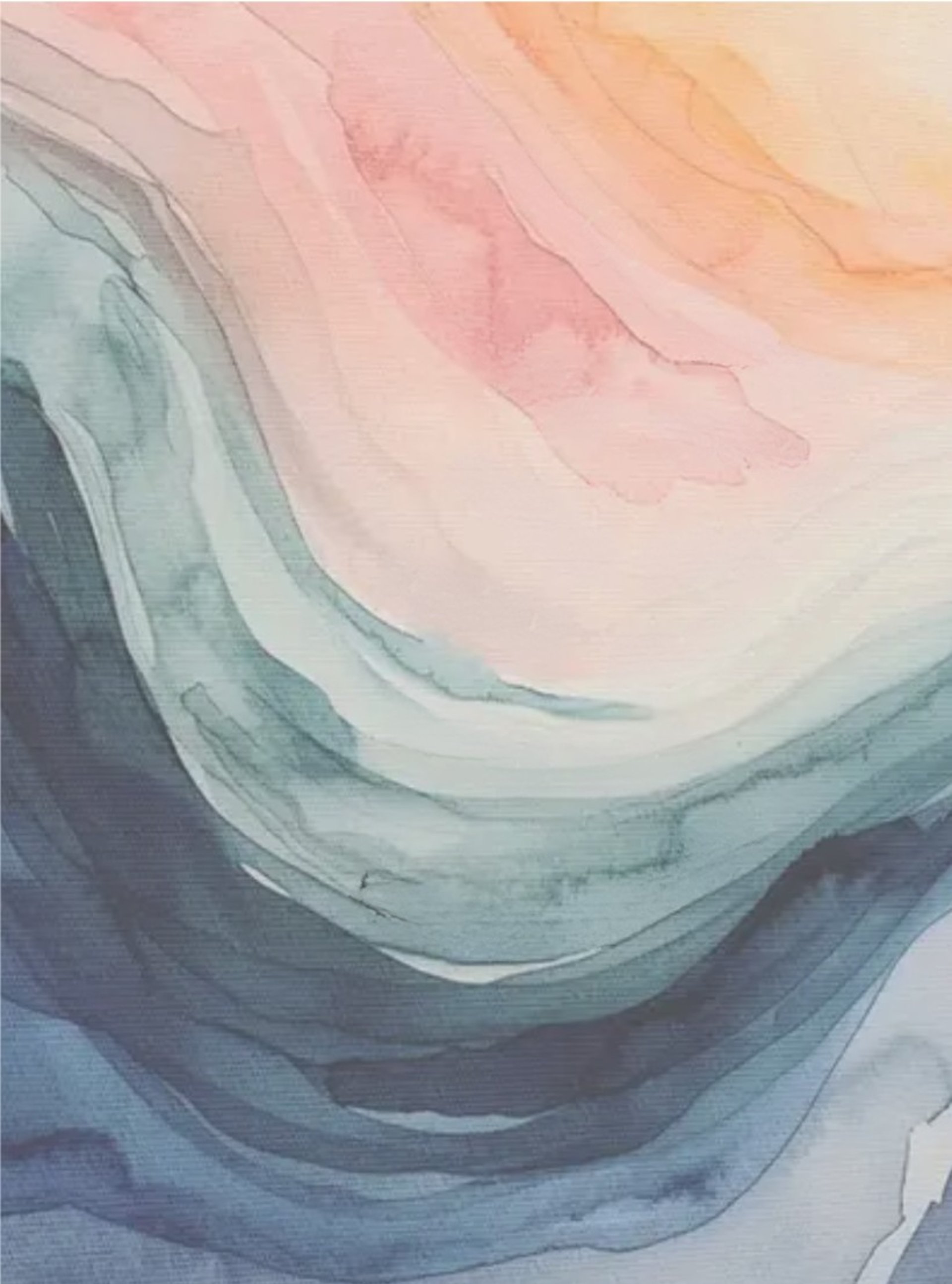 a close up of a white wall with wavy lines