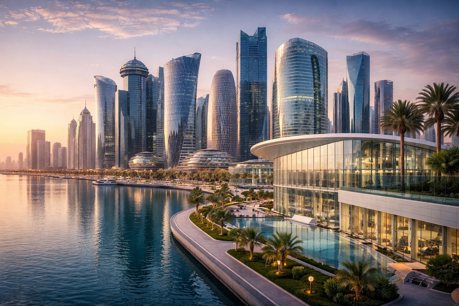 a very tall building with lots of windows