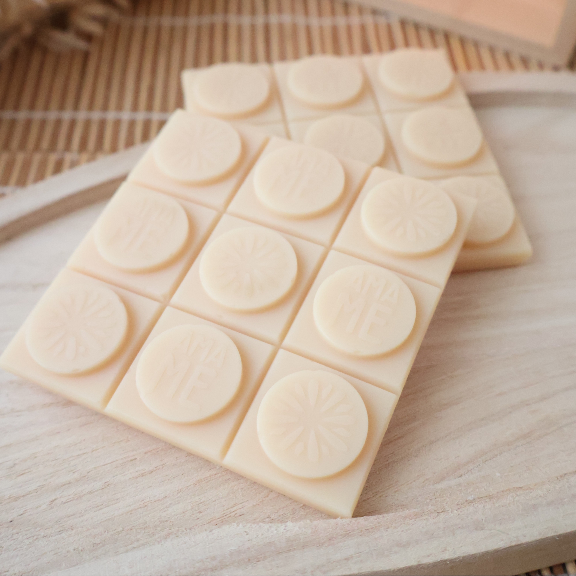 an abstract photo of a curved building with a blue sky in the background
