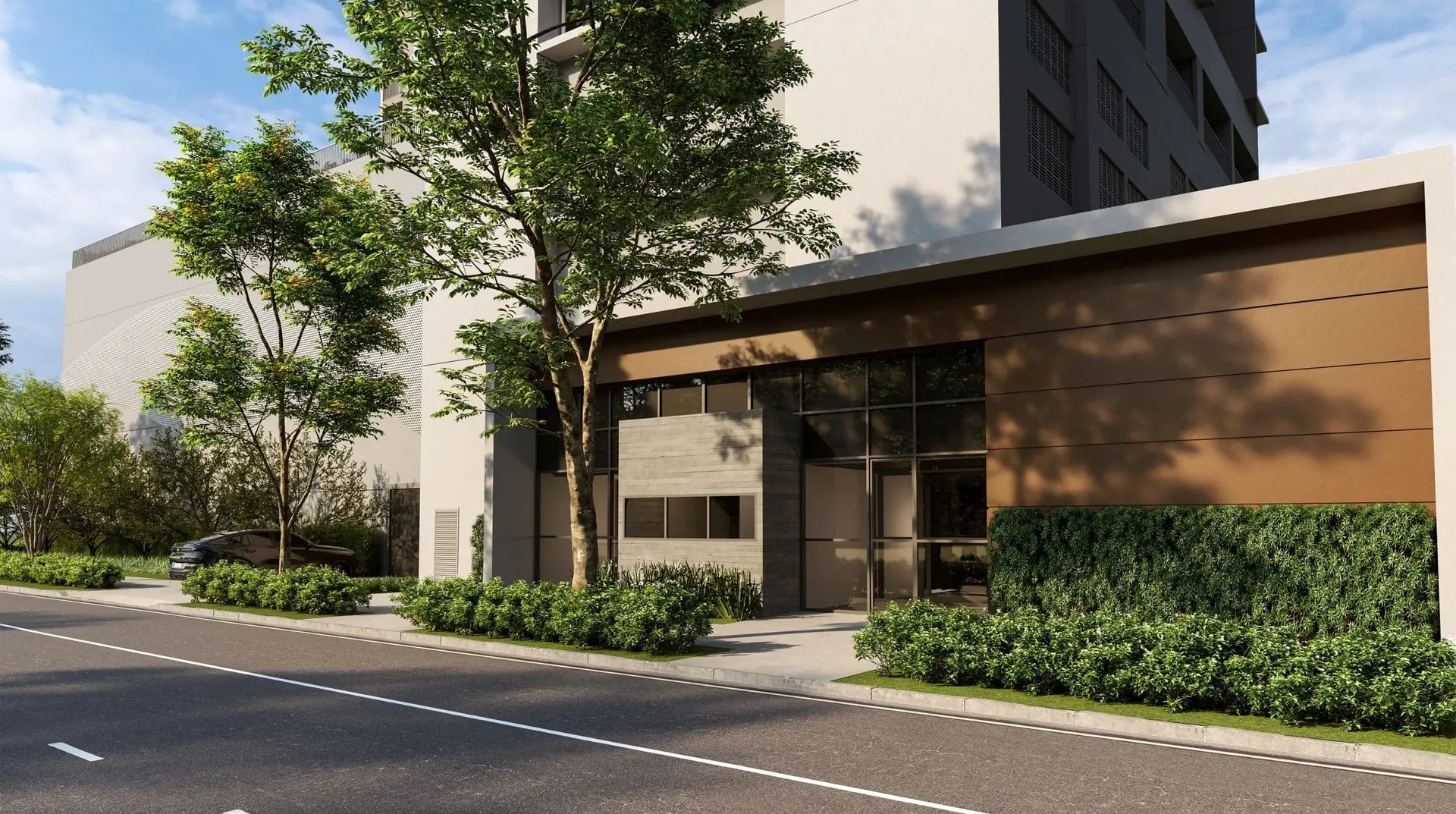 black and brown leather padded tub sofa