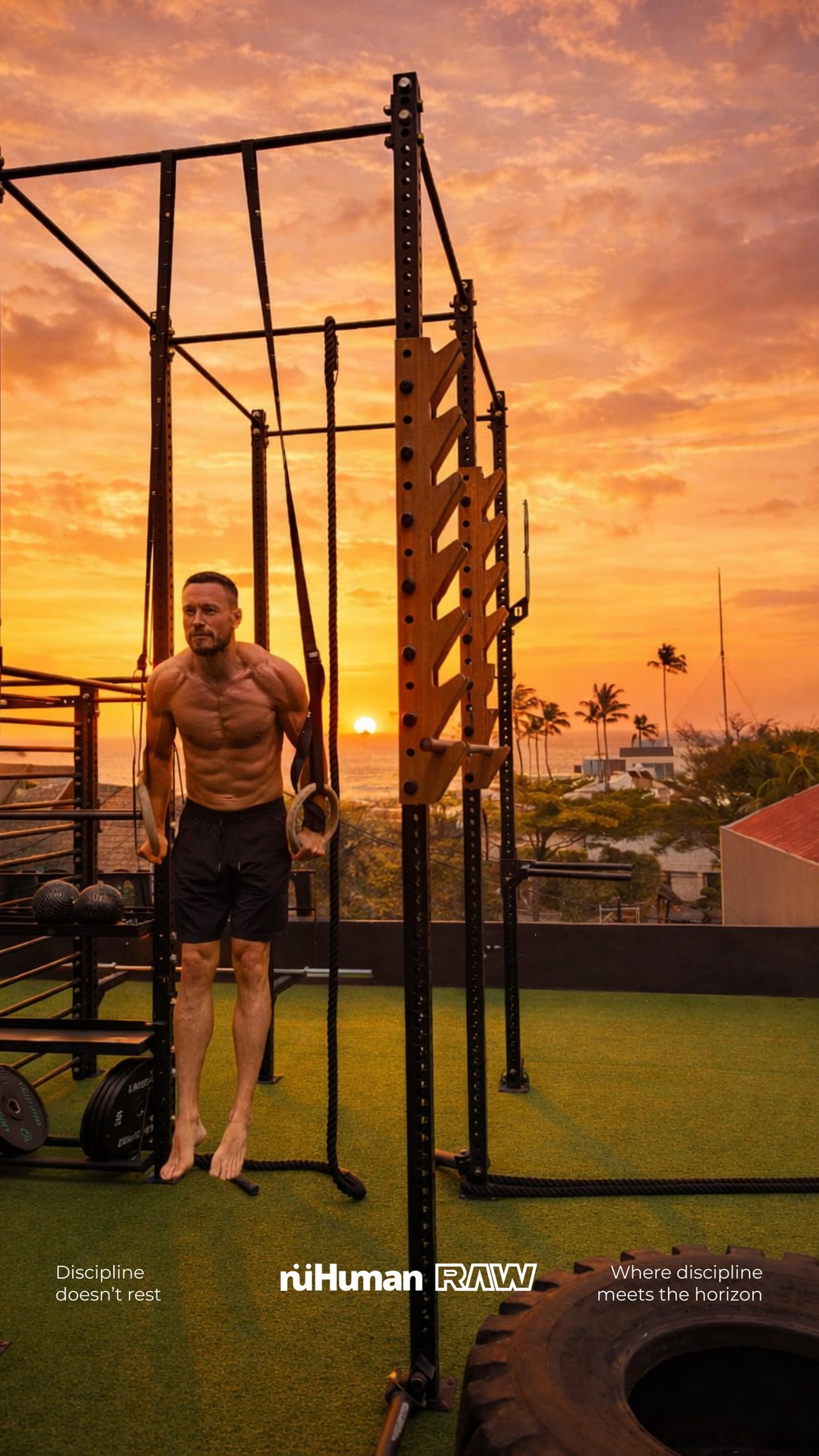 an abstract photo of a curved building with a blue sky in the background
