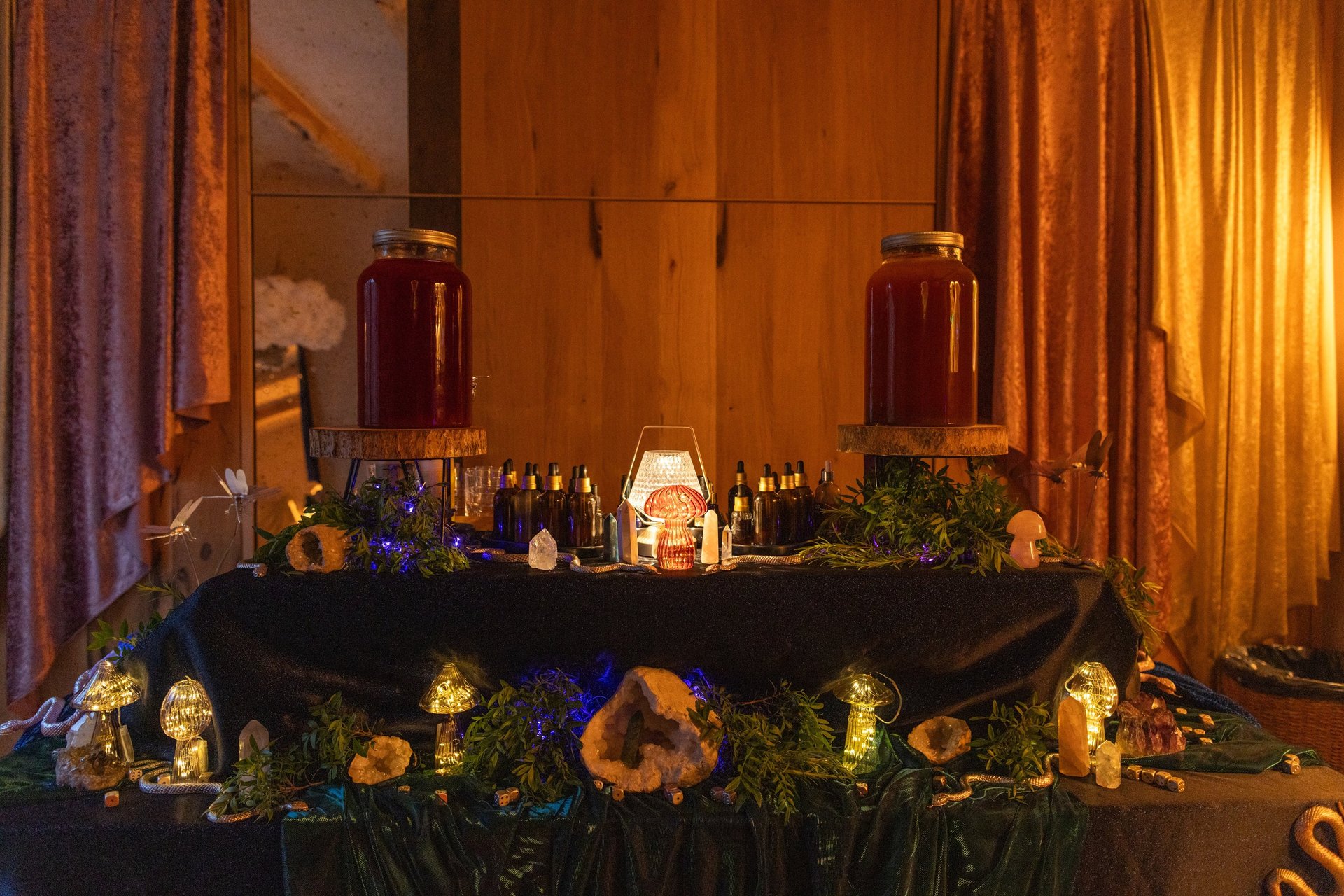 an abstract photo of a curved building with a blue sky in the background