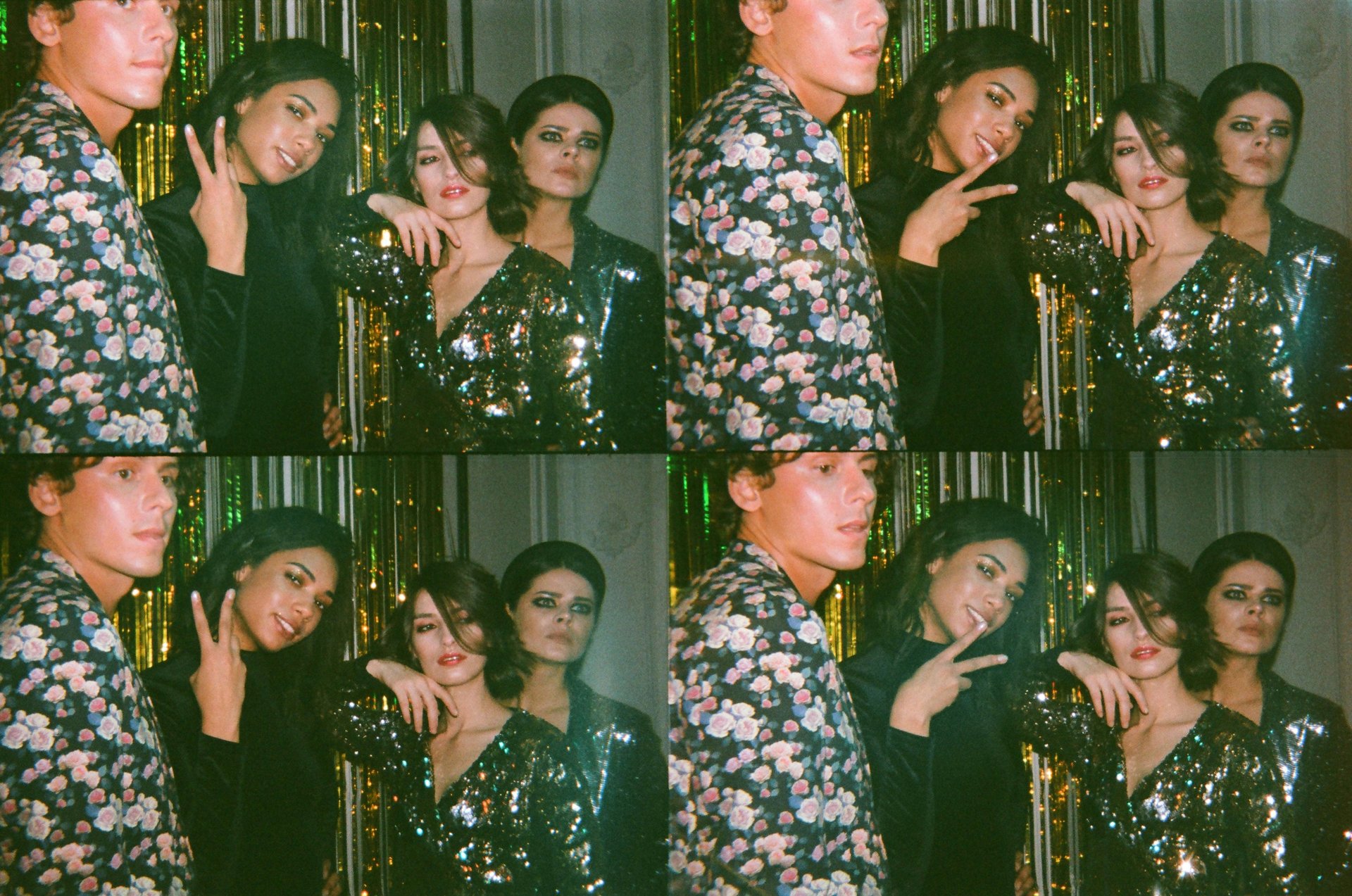 person in white gloves holding tray with food