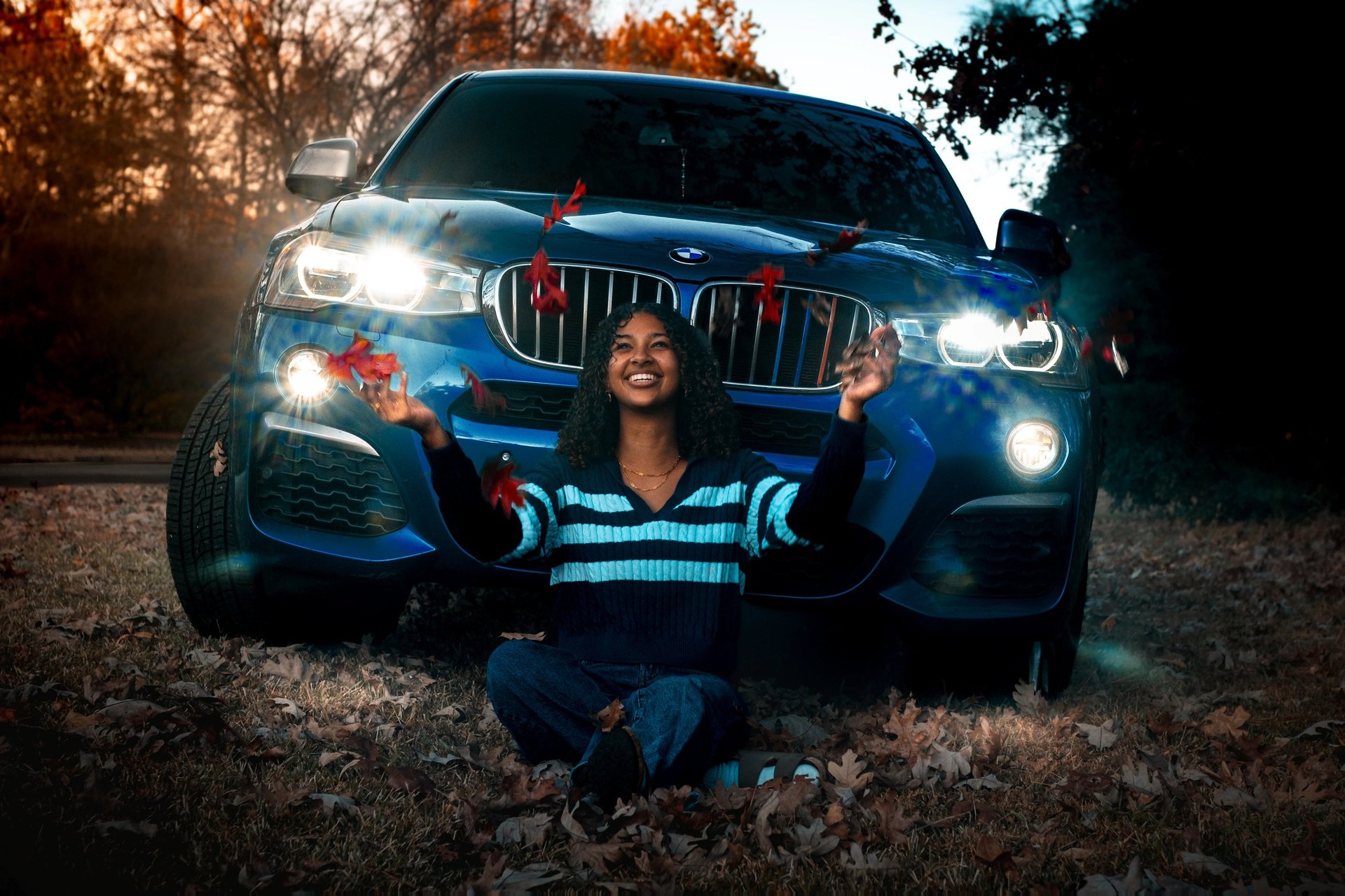 Sleek, black, and elegant BMW Coupe car photos taken at 704 Exotics in Charlotte, North Carolina.