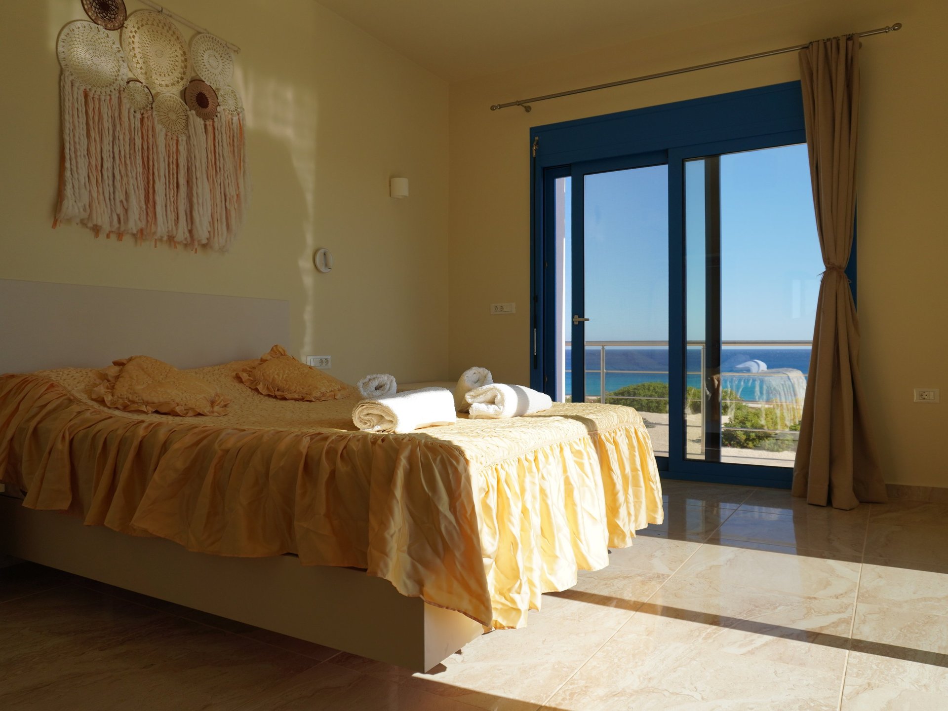 black blue and yellow textile