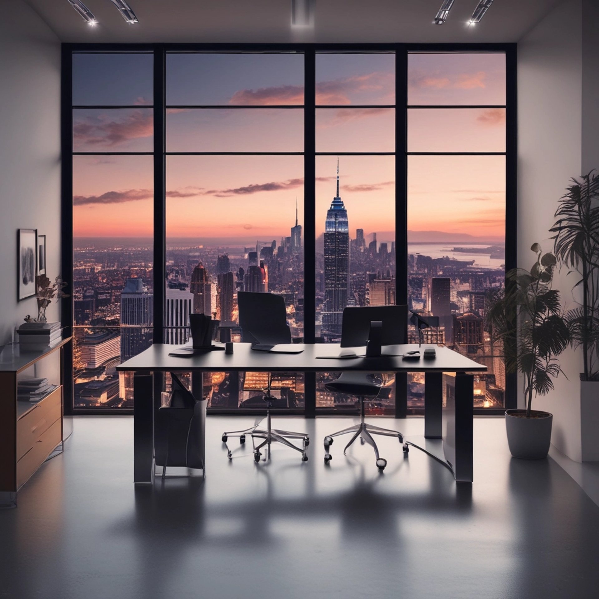 gray computer monitor