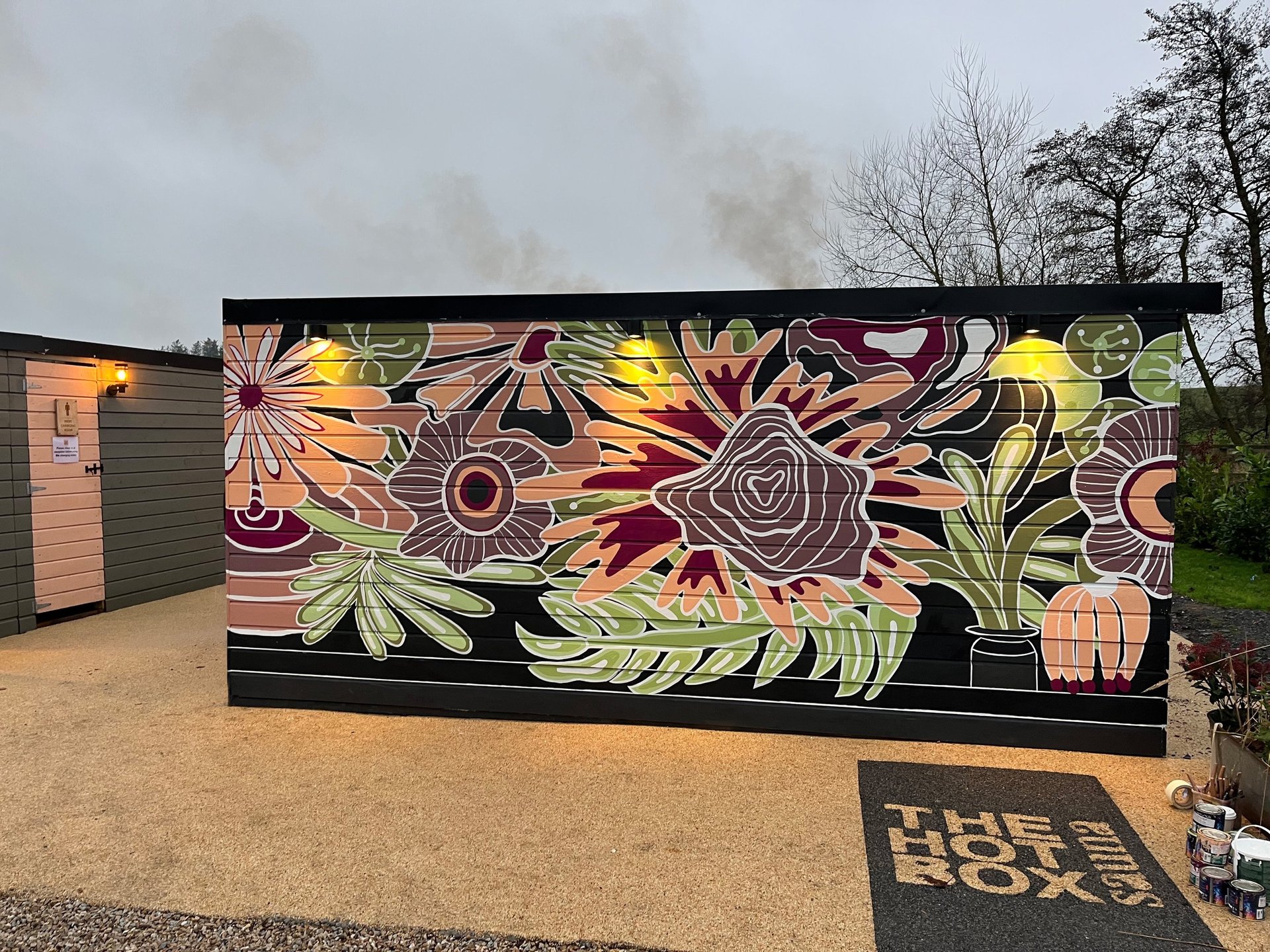 black blue and yellow textile