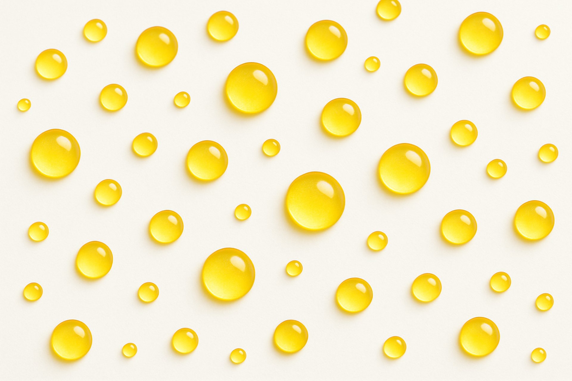 a bunch of red bubbles floating in the air