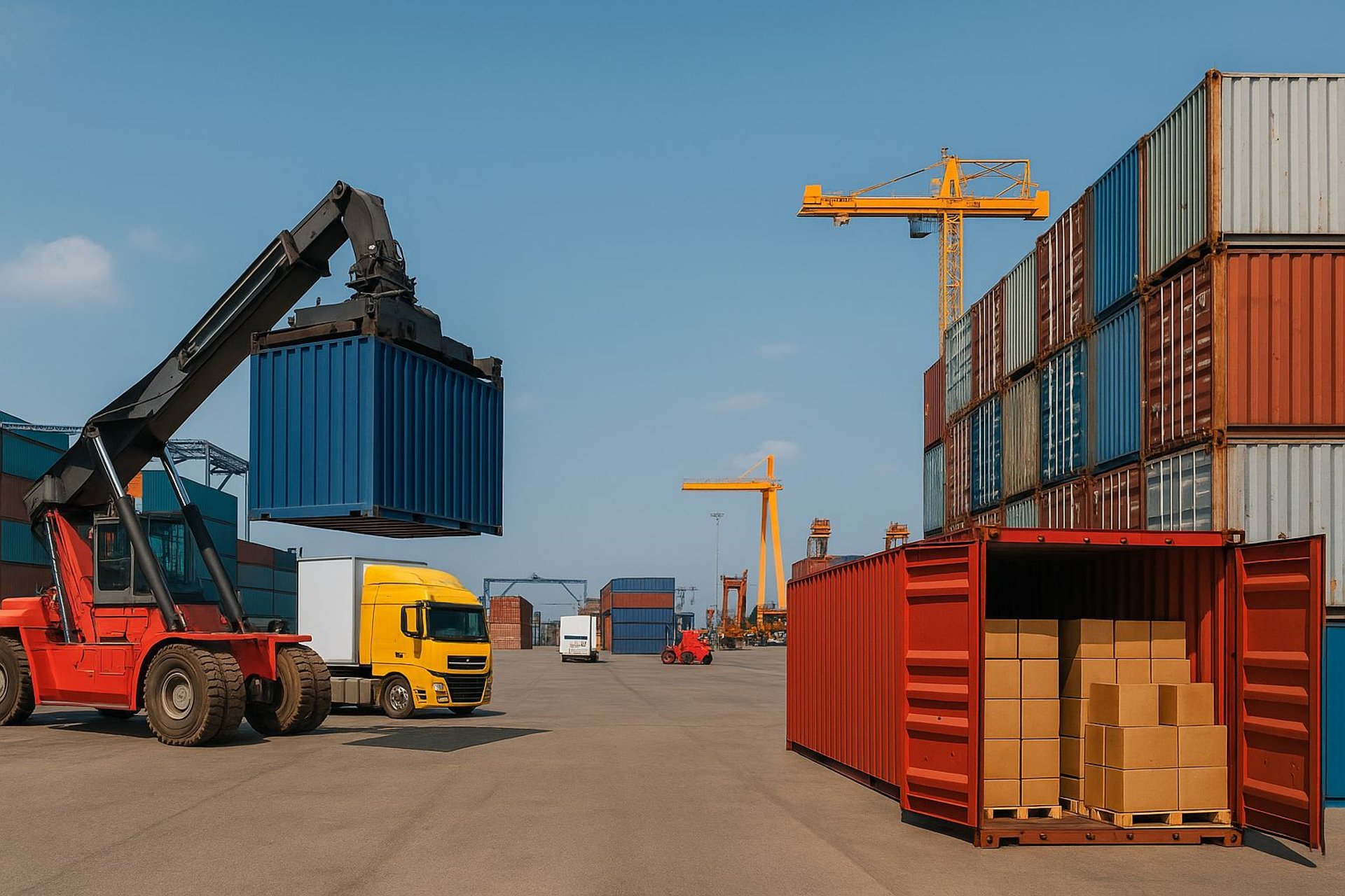 woman wearing yellow long-sleeved dress under white clouds and blue sky during daytime