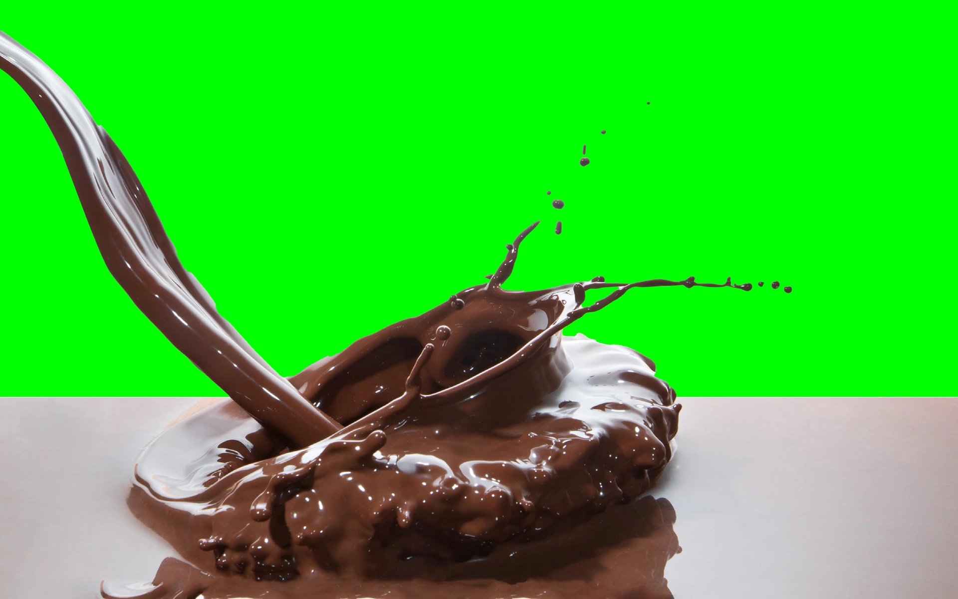 a close up of a chocolate colored liquid
