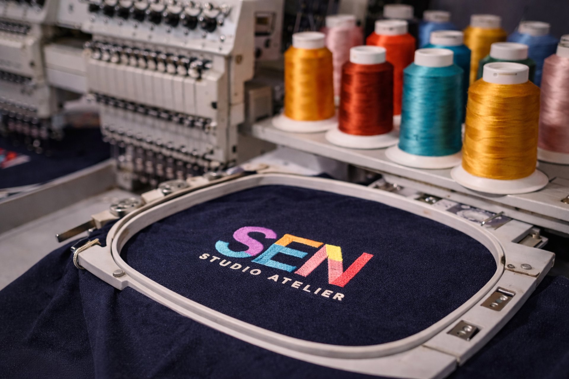 black blue and yellow textile