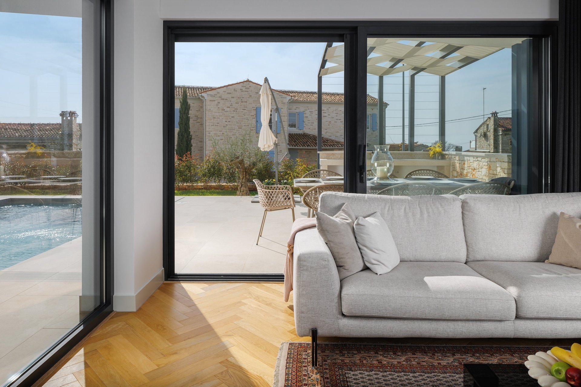 black blue and yellow textile