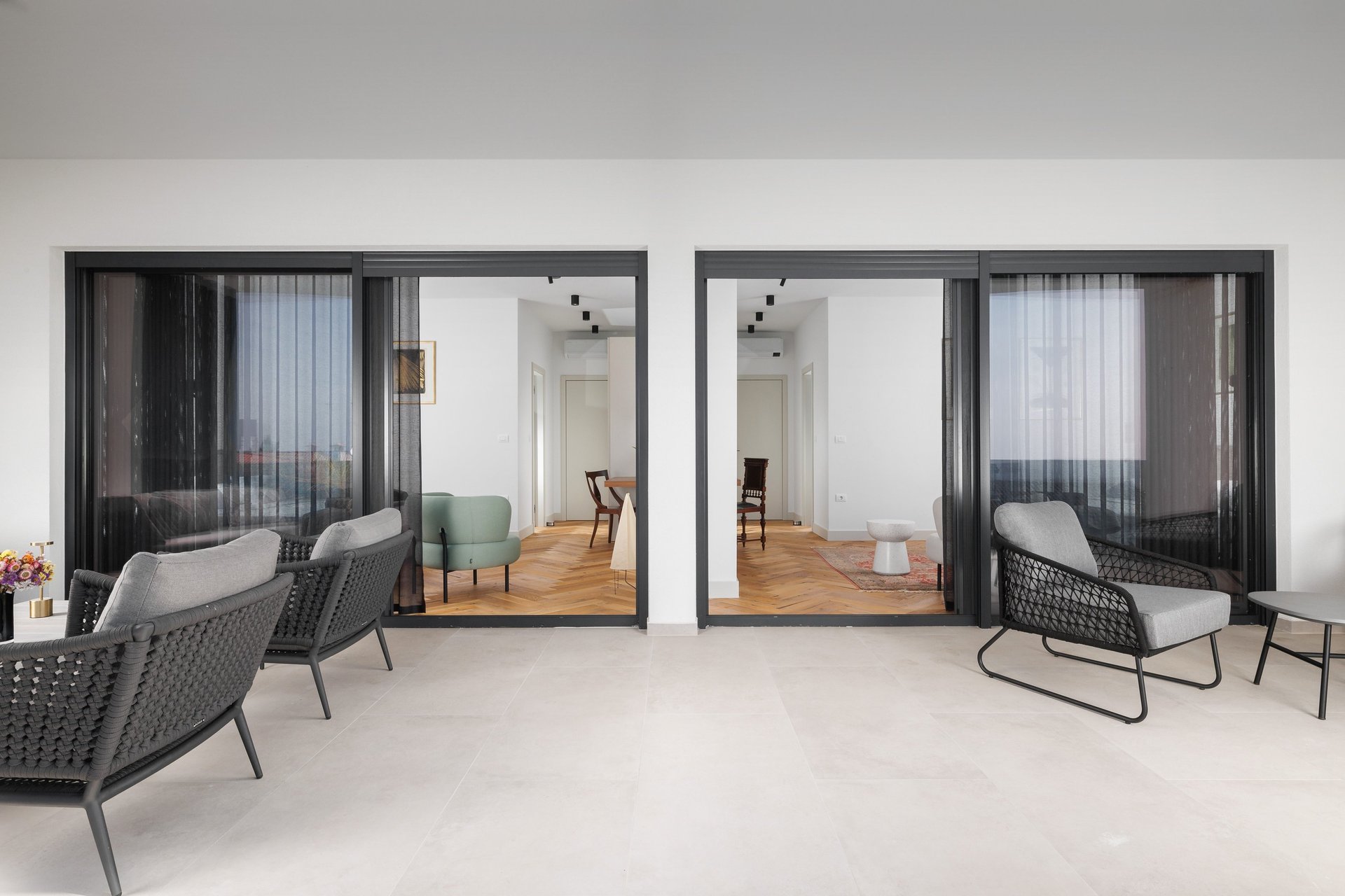 black blue and yellow textile