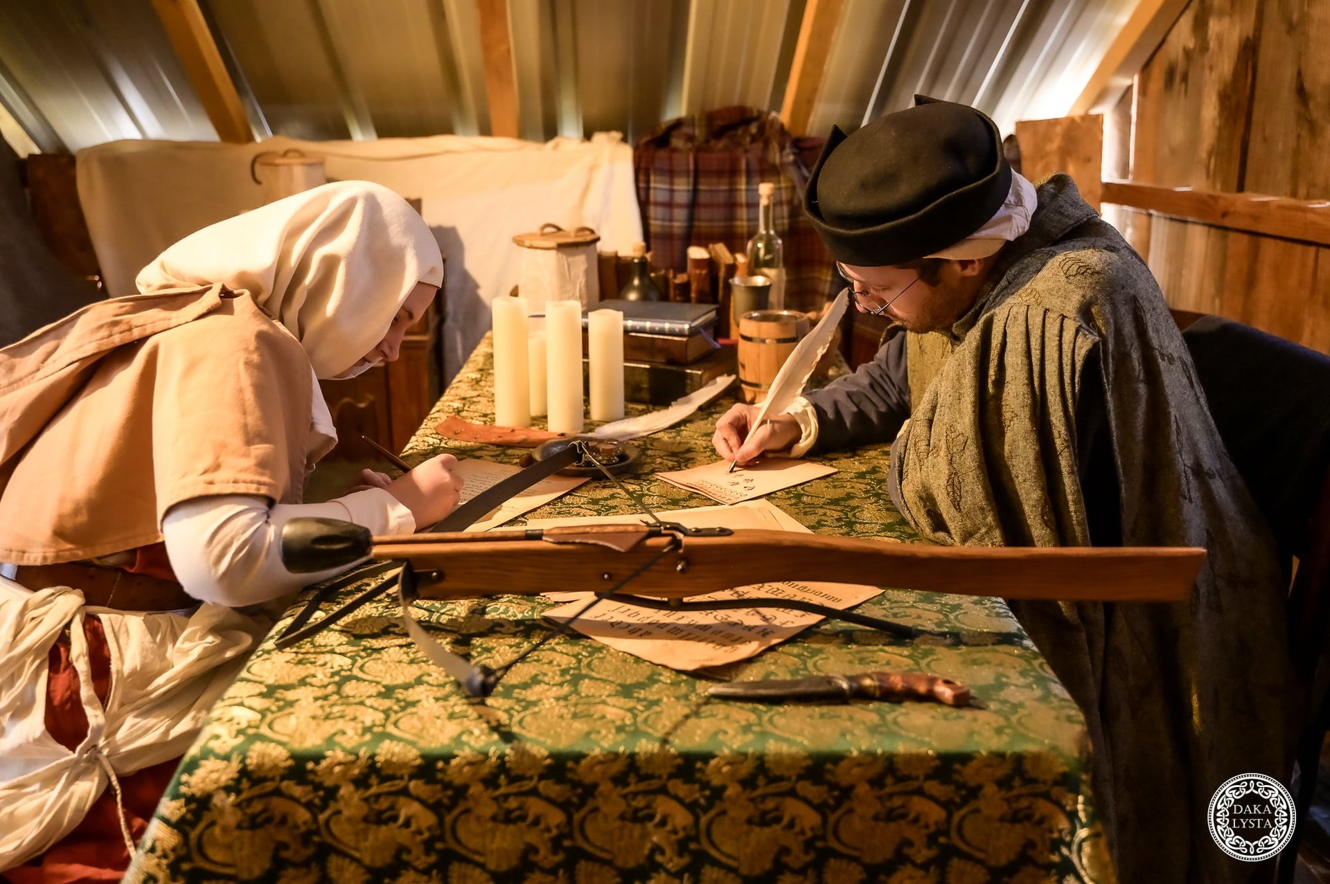 a close up of a book on a table
