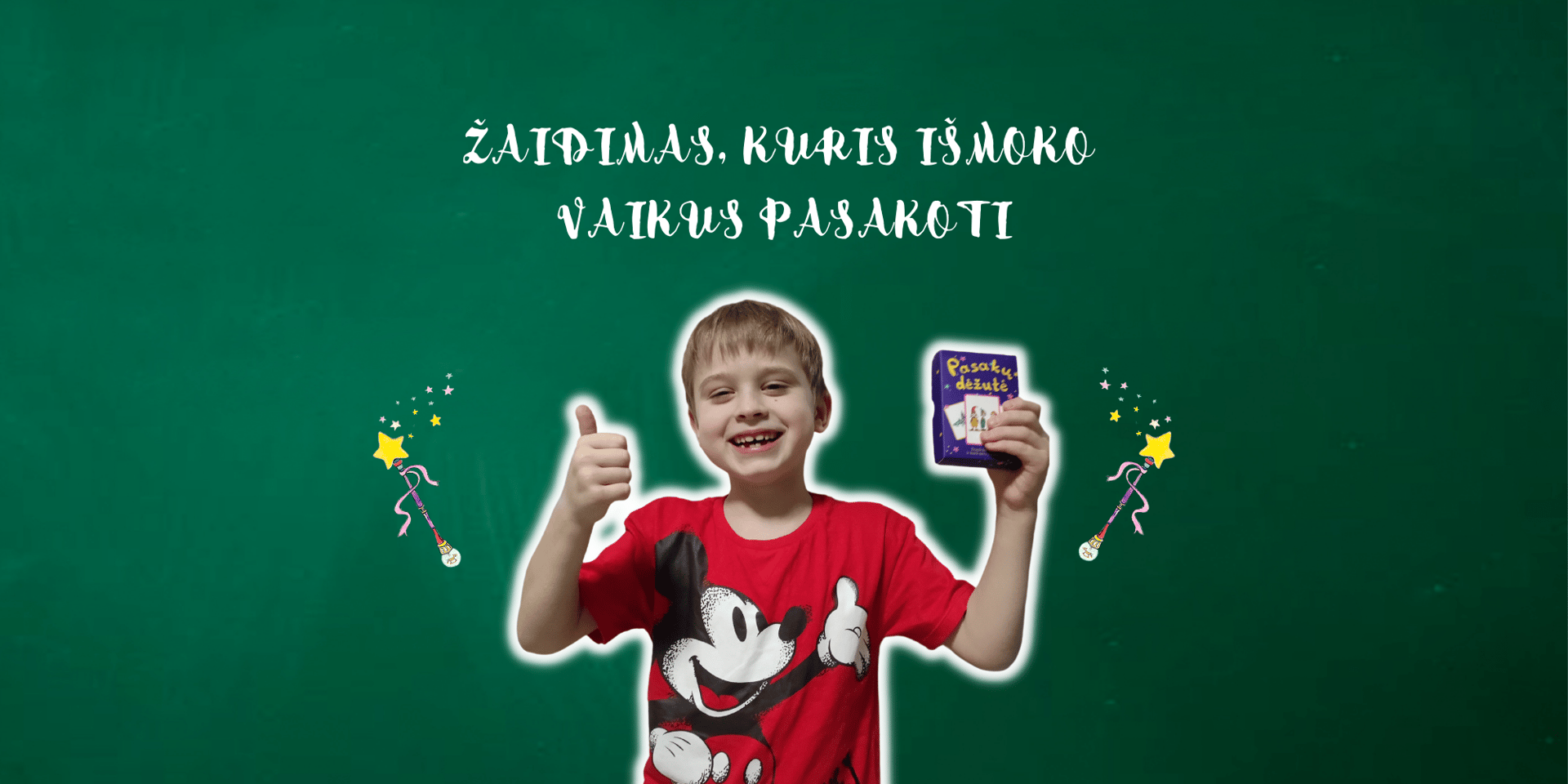 Pasakų dėžutė. Kortelių žaidimas vaikams. Kūrybiškumo lavinimas. Edukaciniai žaislai