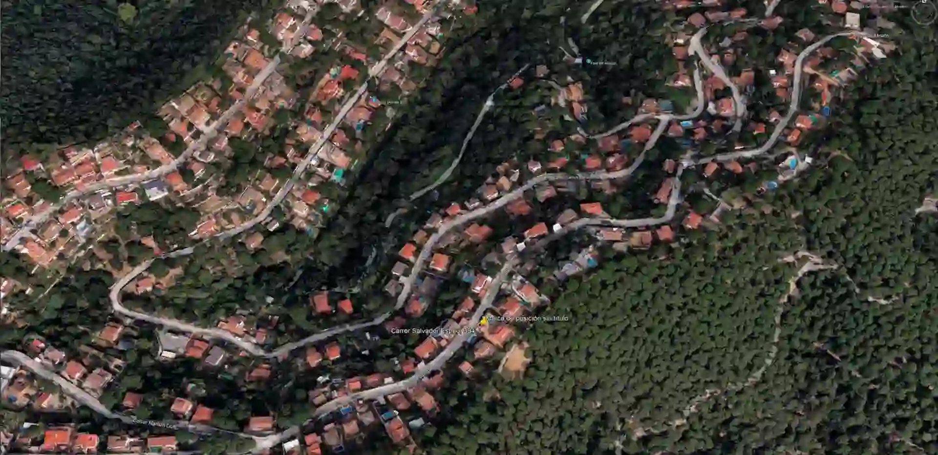 Mapa de casa Homeliving50 las ginesteres maresme