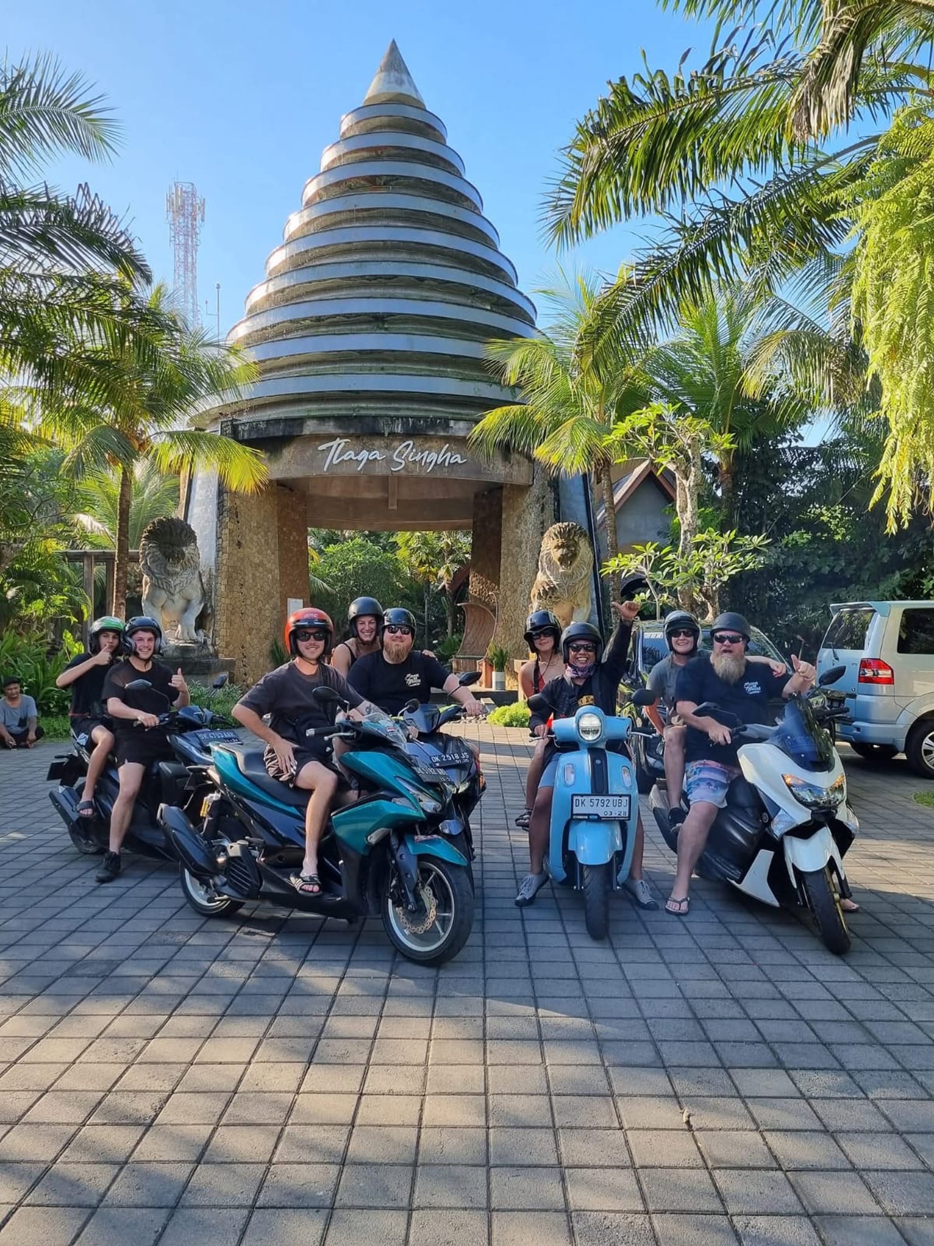 Bali bike ride