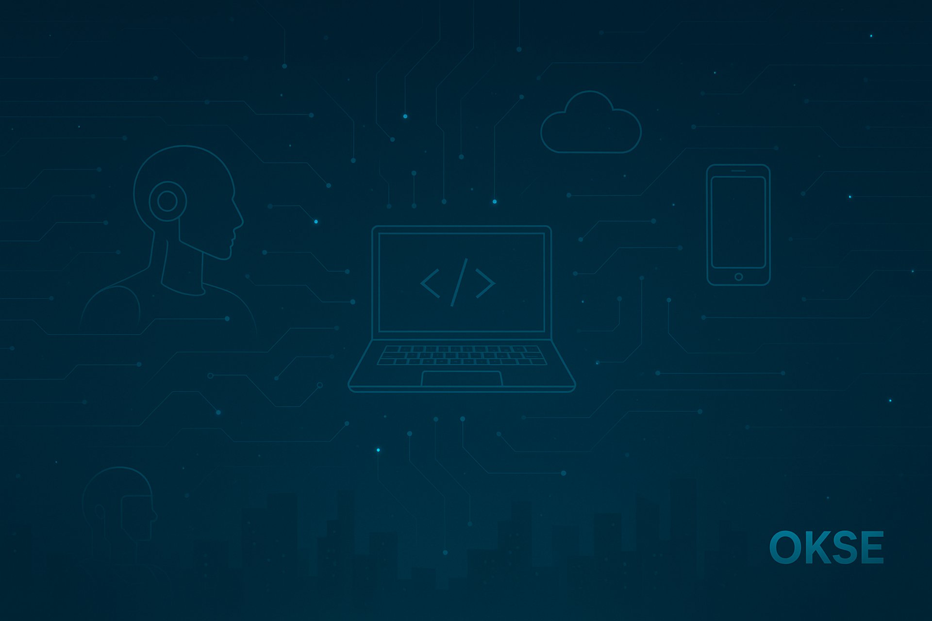 an abstract photo of a curved building with a blue sky in the background