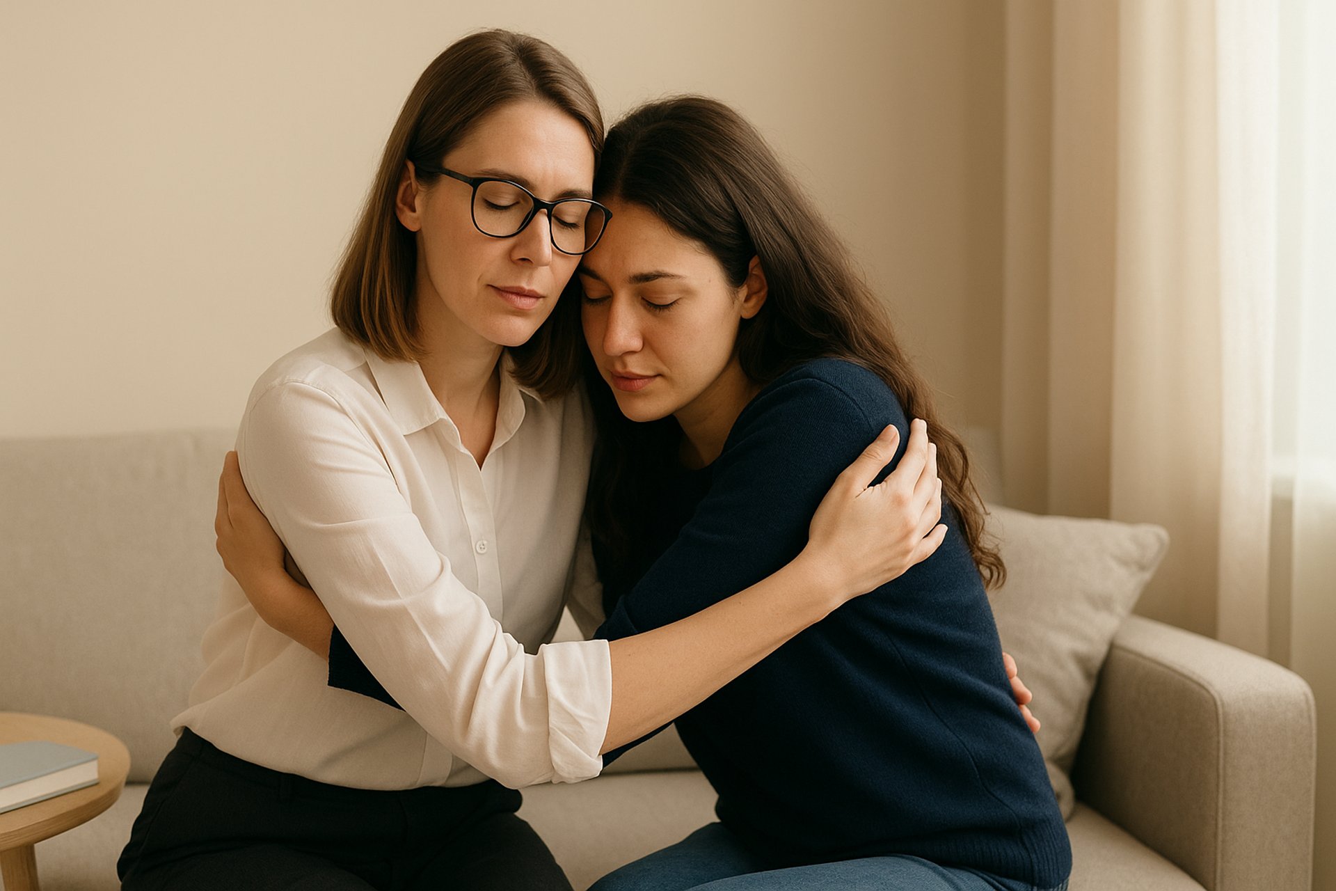 abbraccio psicologico