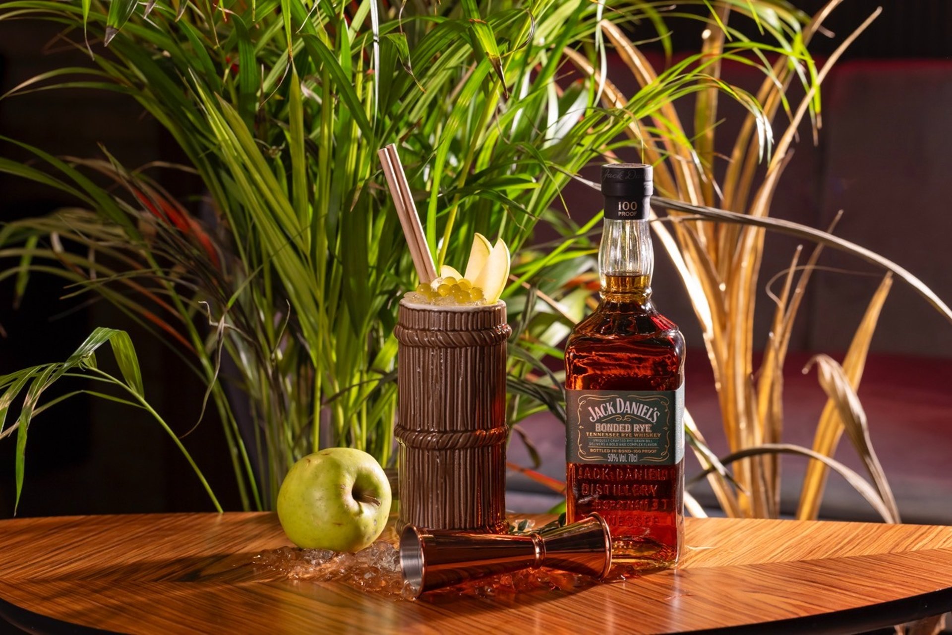 brown wooden shelf with bottles