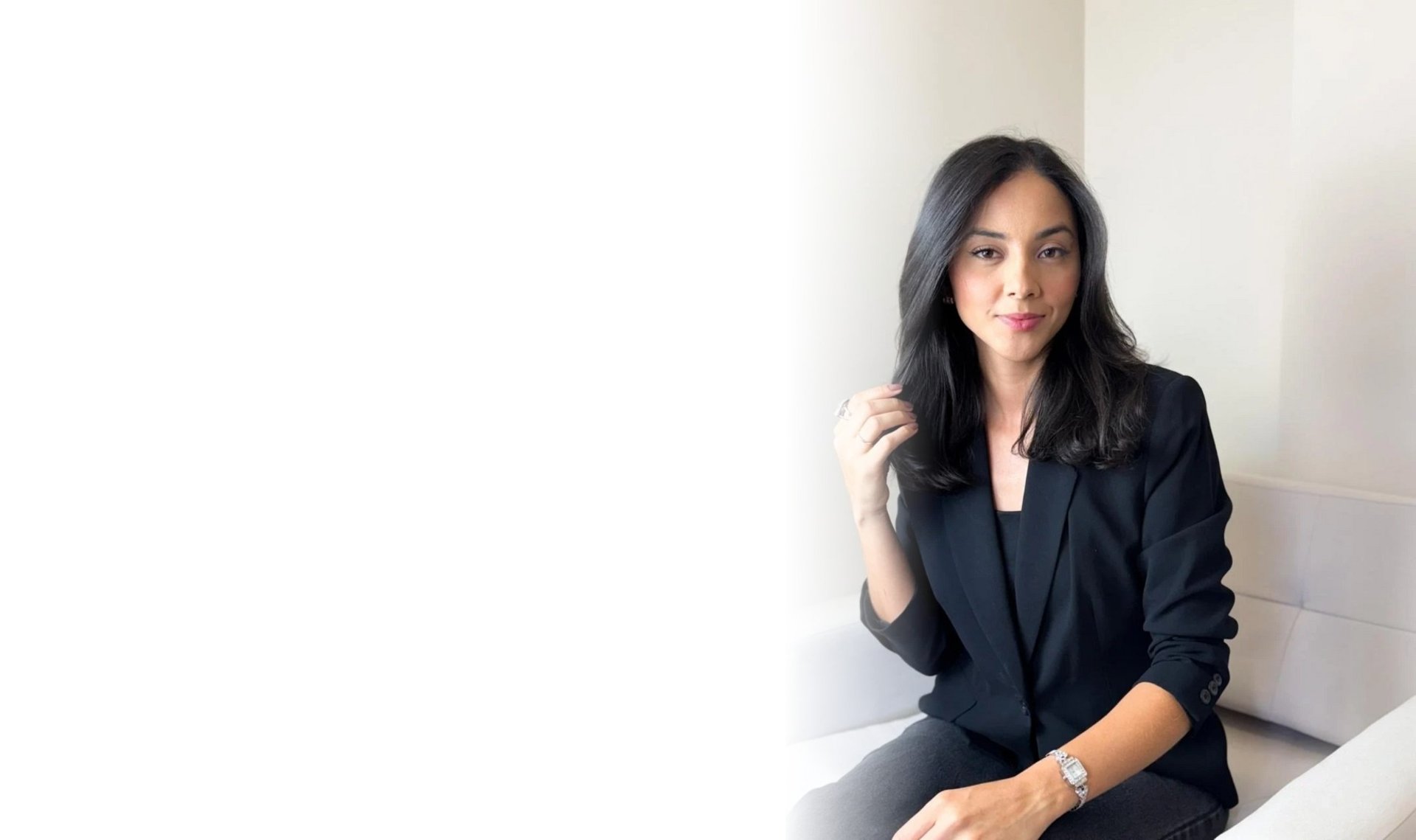 black and brown leather padded tub sofa