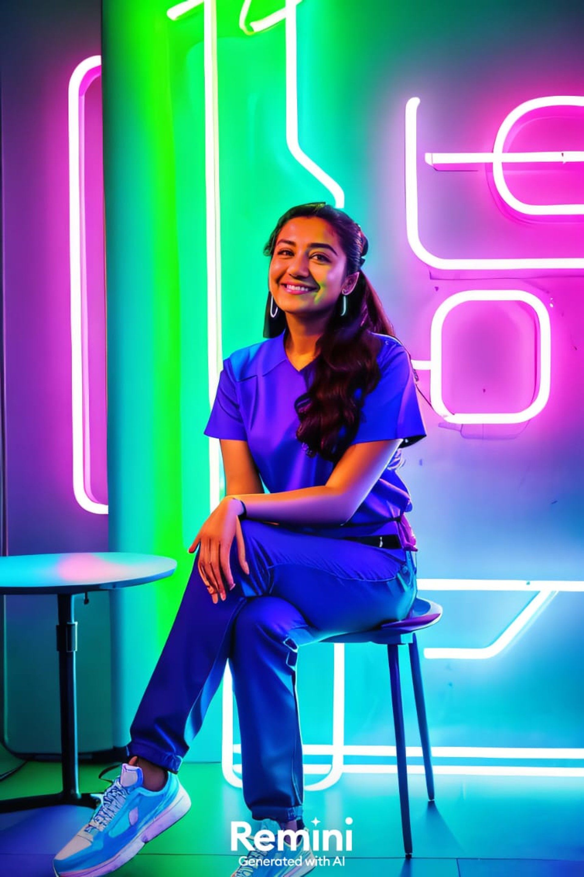 woman holding dried flower
