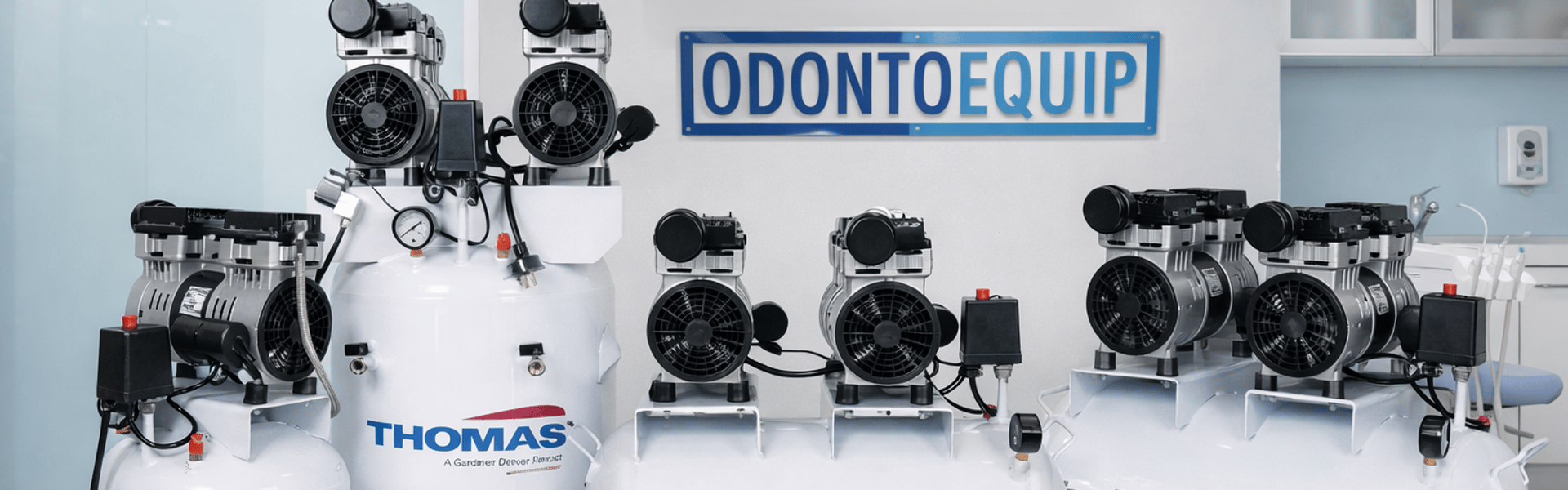 Odontoequipos, compresores dontologicos silenciosos