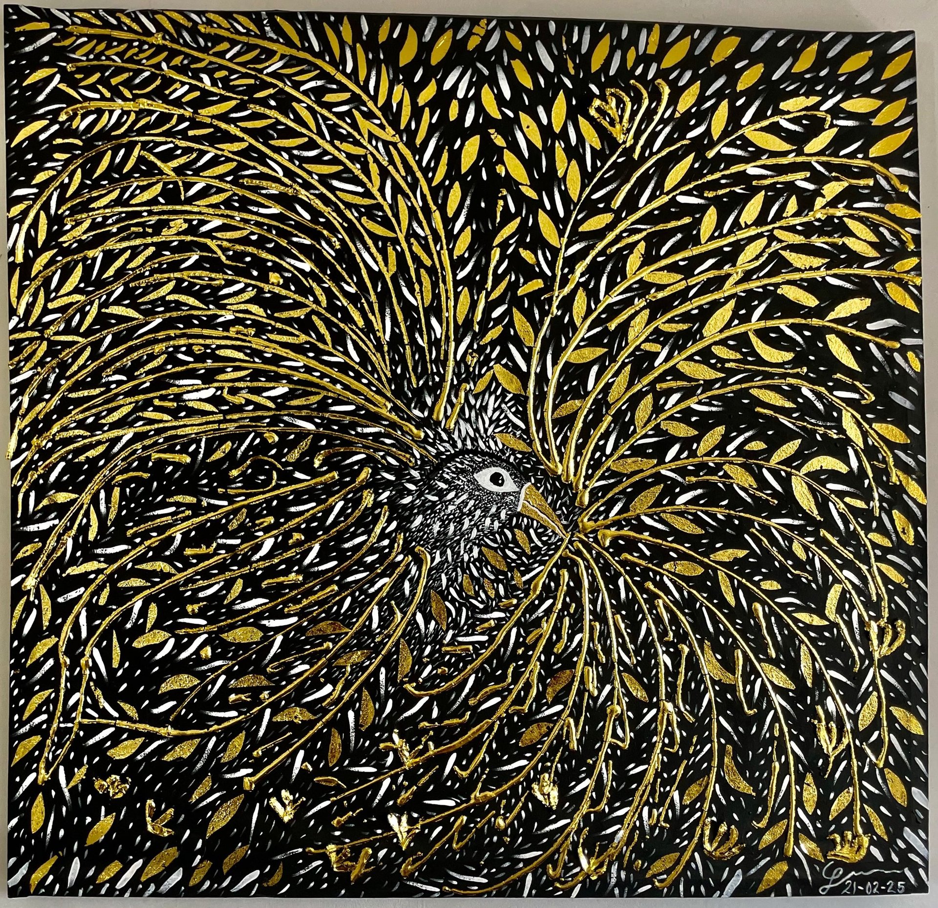 black blue and yellow textile