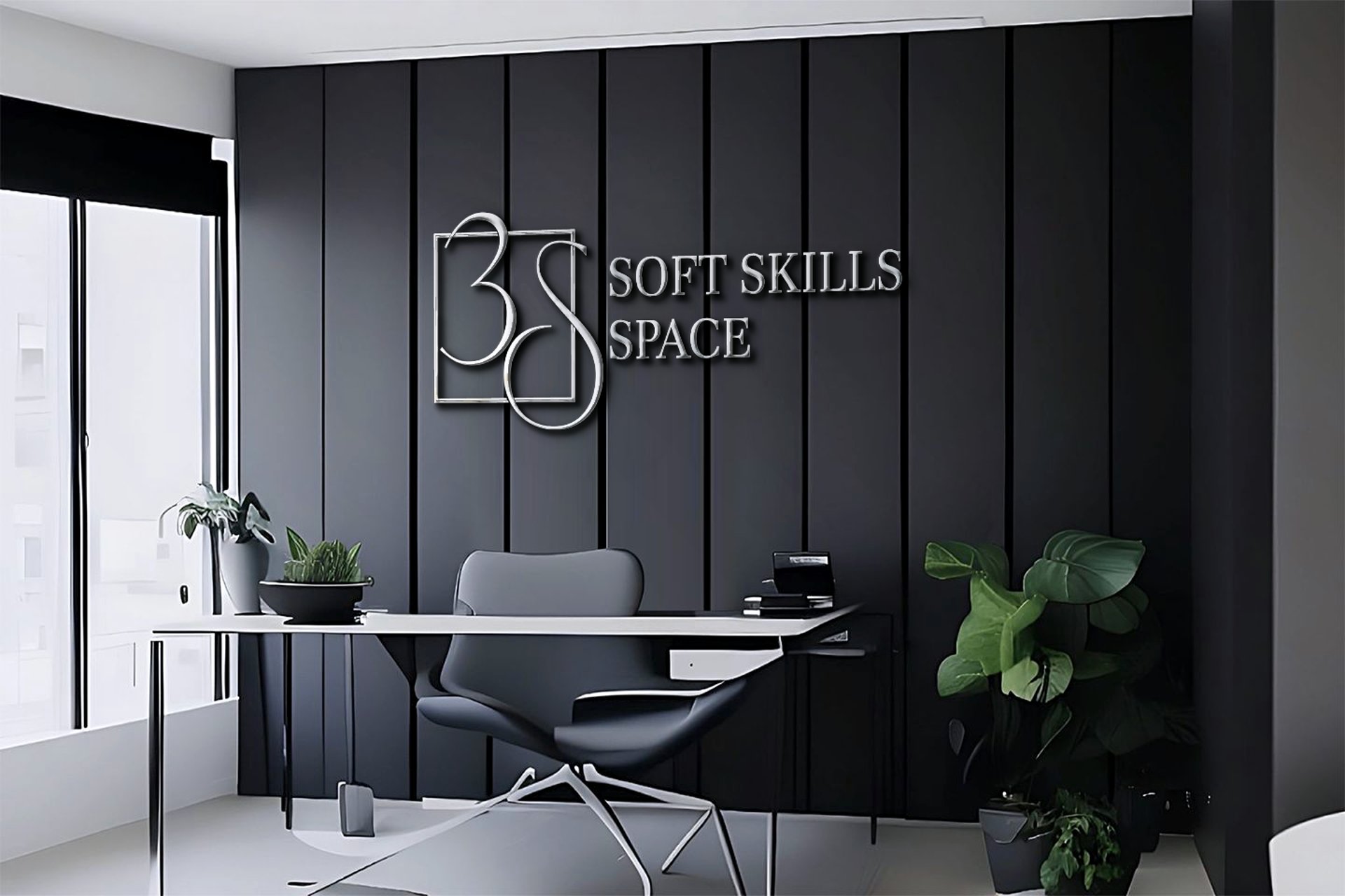 black and brown leather padded tub sofa