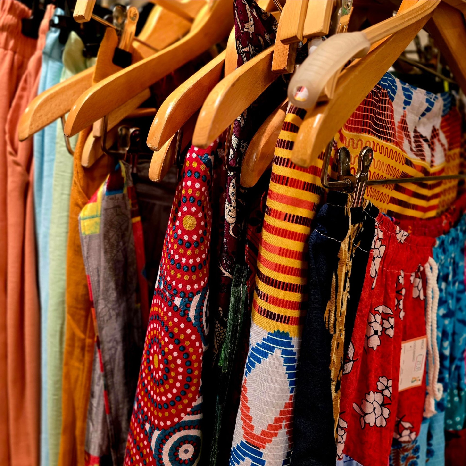 black blue and yellow textile