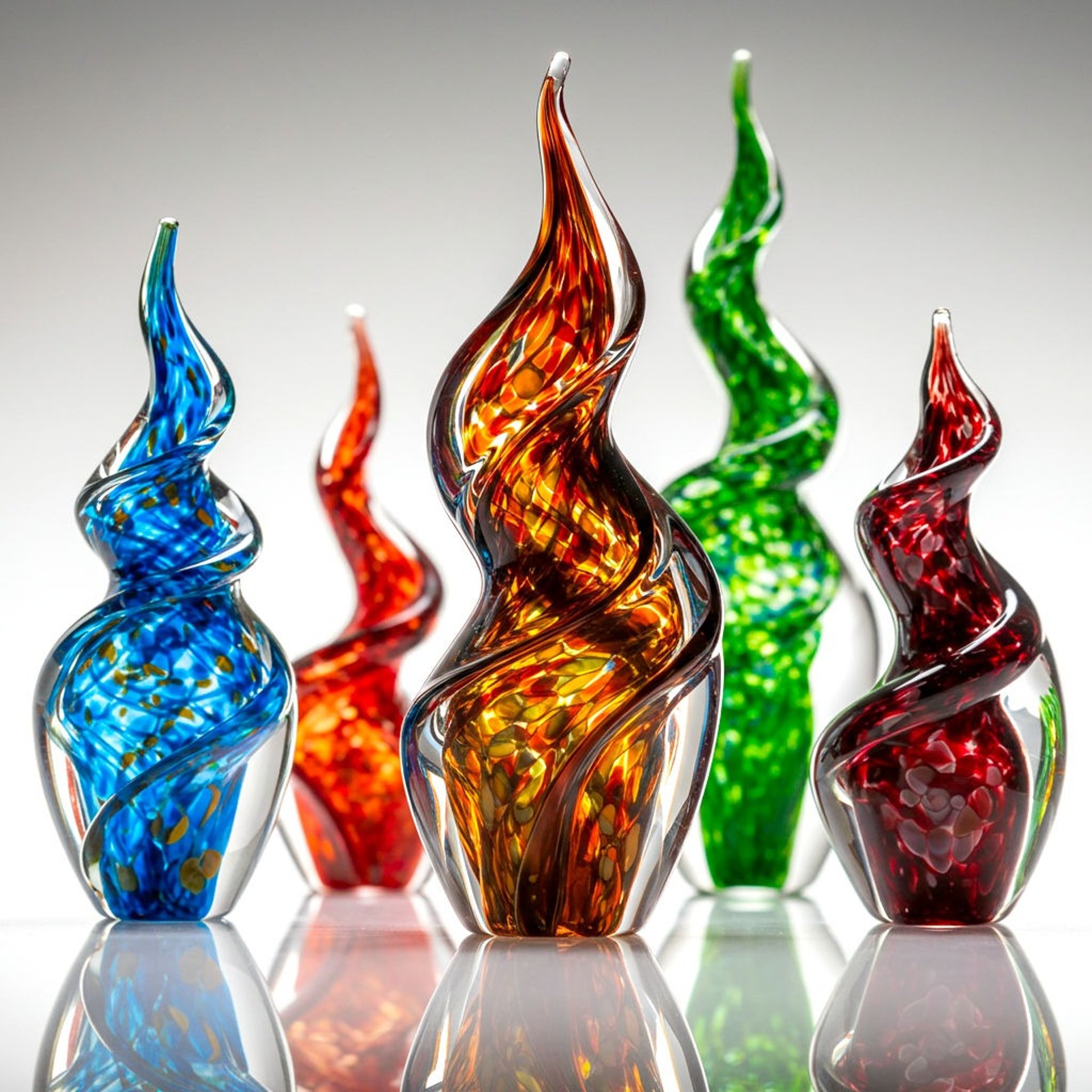 Glassotica glass sculptures