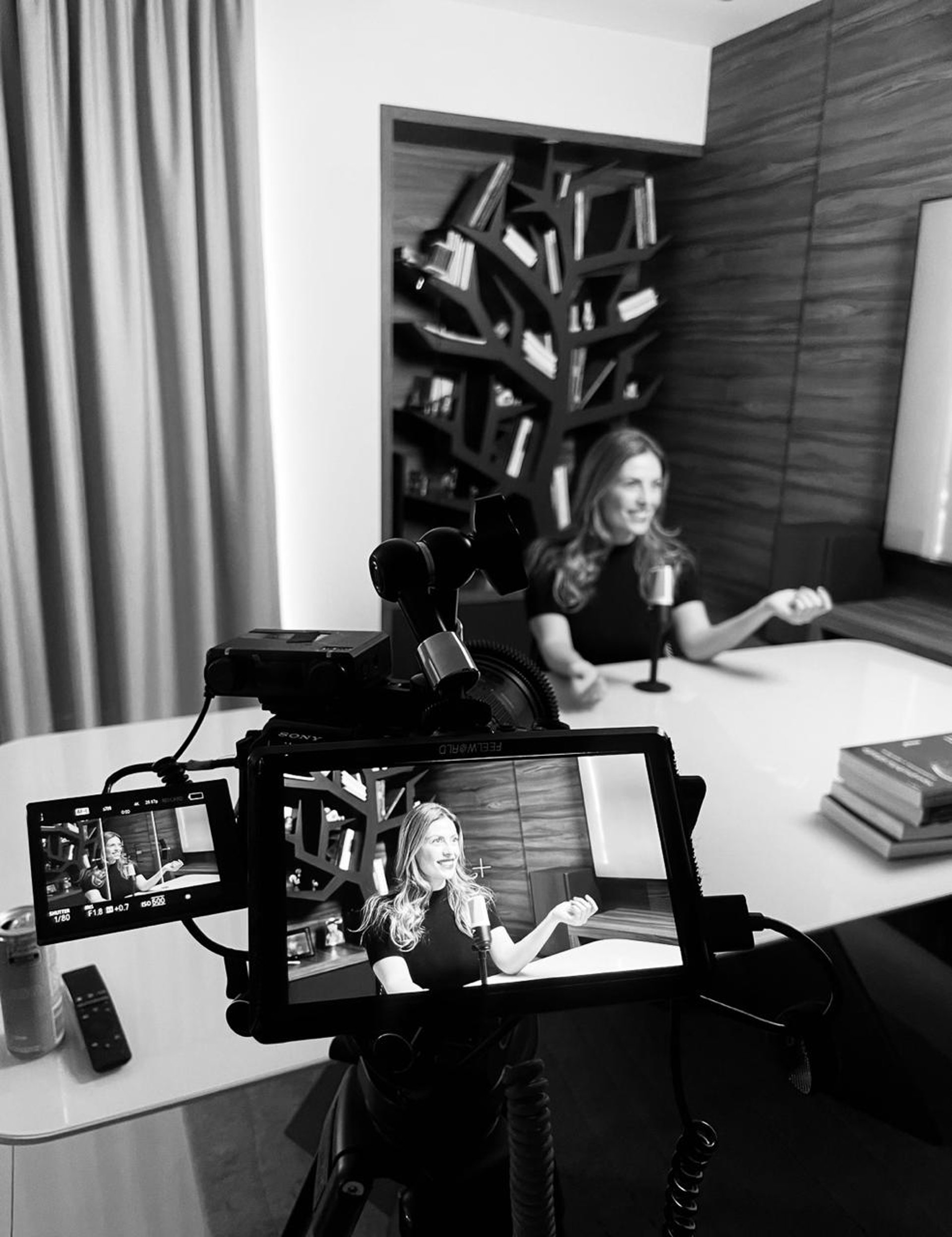 black and brown leather padded tub sofa