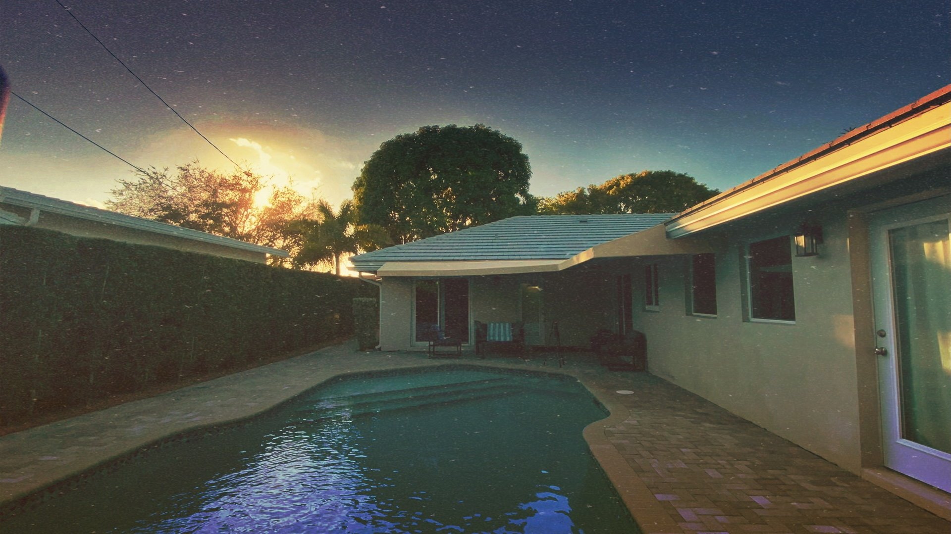 Photo taken by Tommy Bussey in Tommy Bussey's backyard in Fort Lauderdale, FL