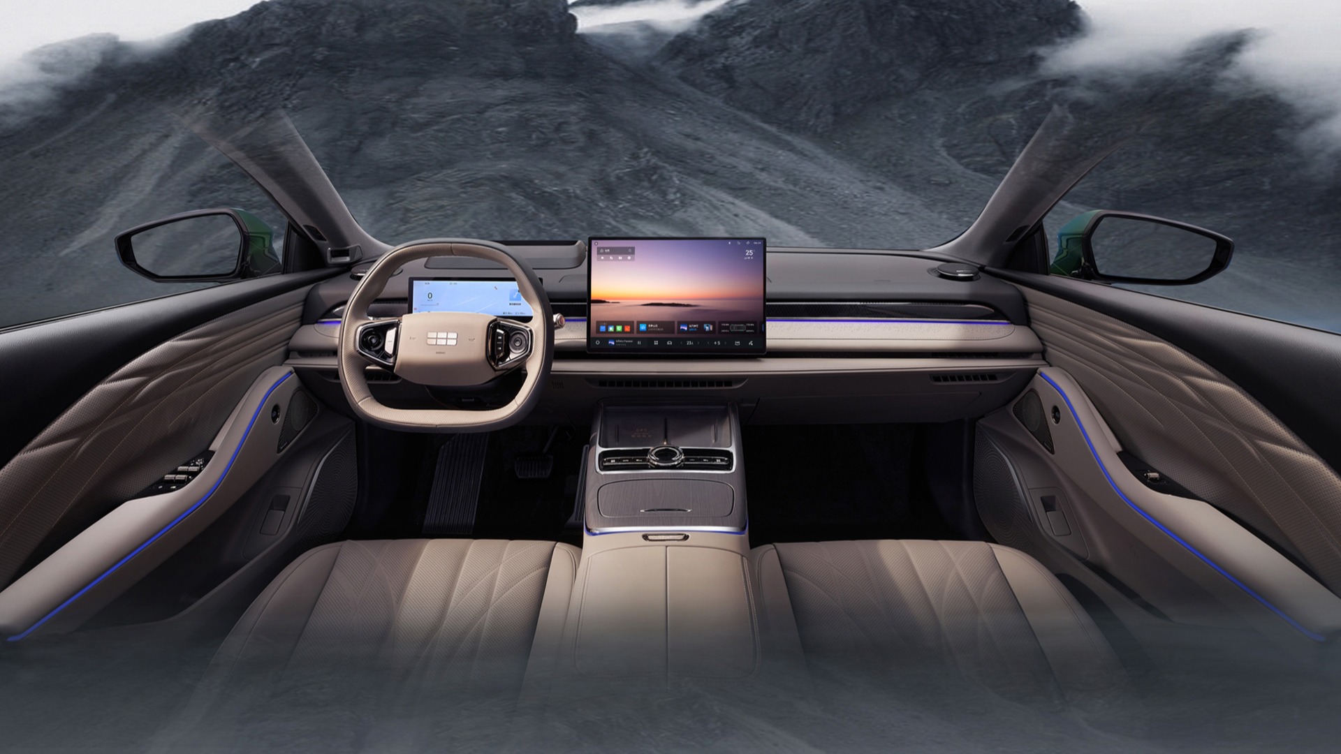 black blue and yellow textile