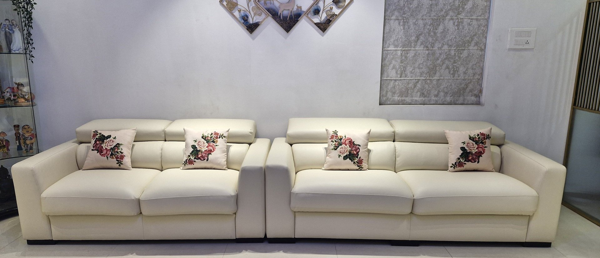 brown-and-black wooden 5-piece dining set