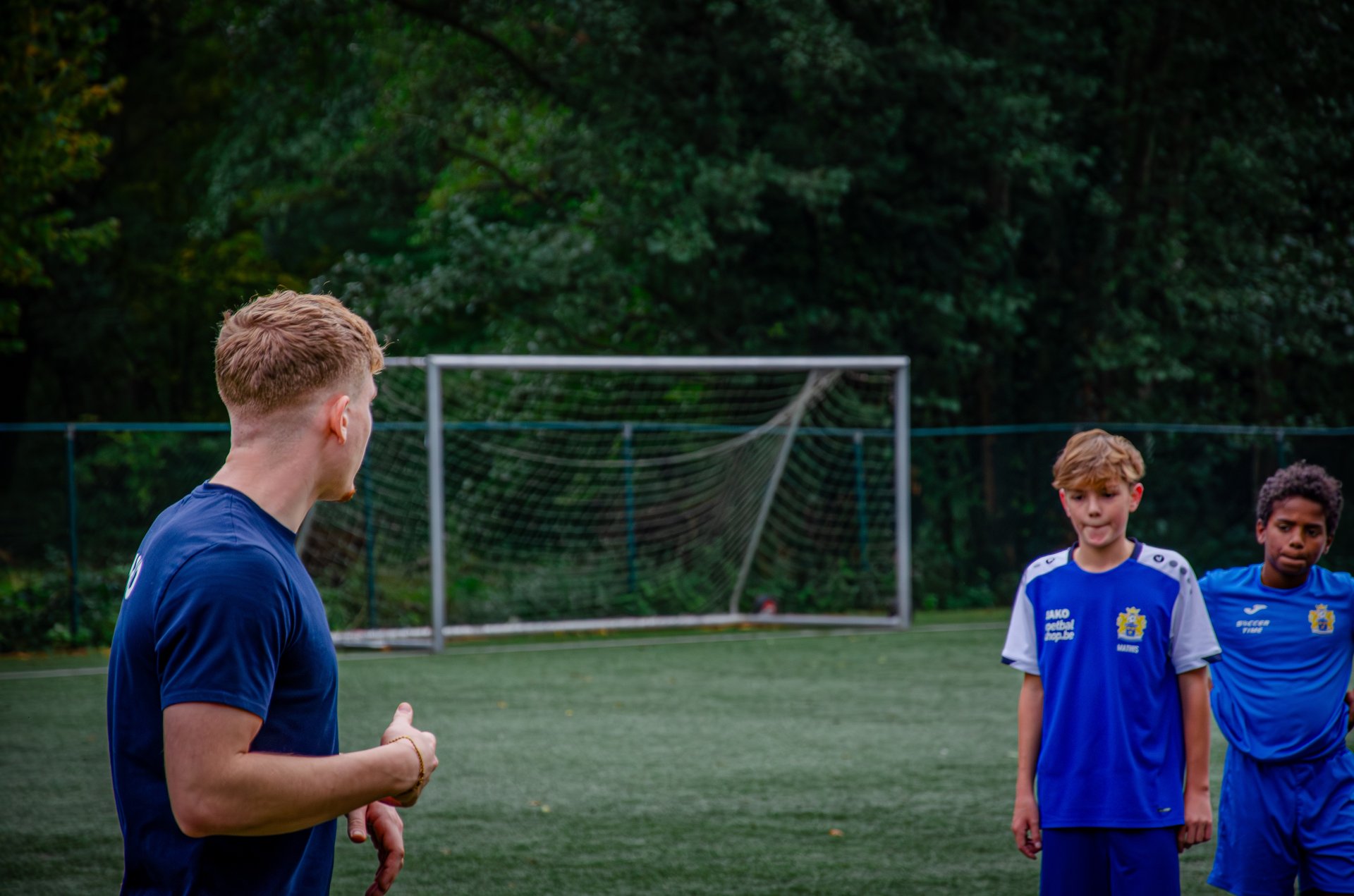 Privé voetbaltraining kind