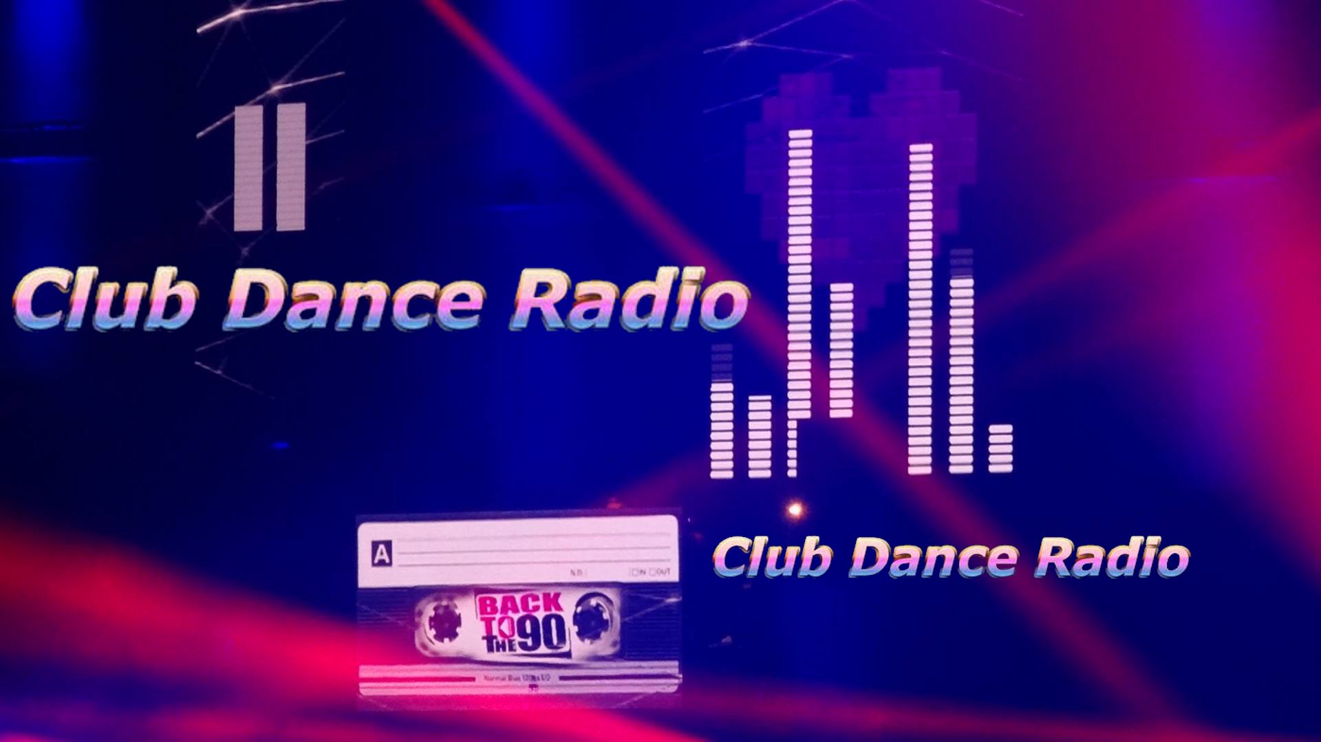 a red sign that says on air on a black background