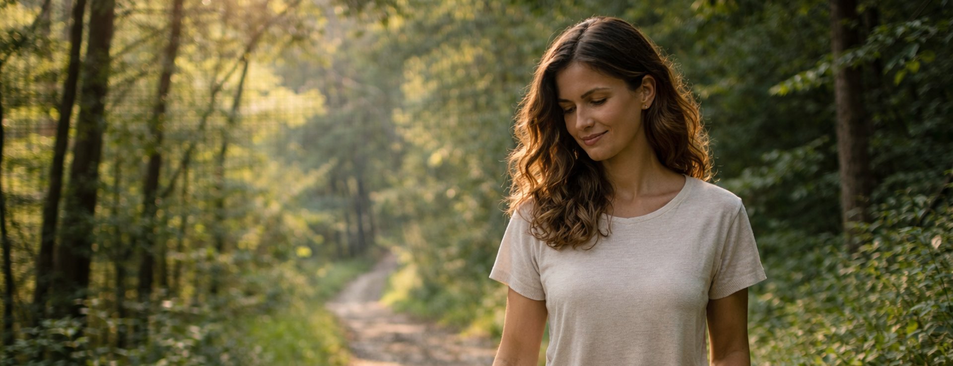 InnerLoom Life Coaching, Woman walking down a path of confidence