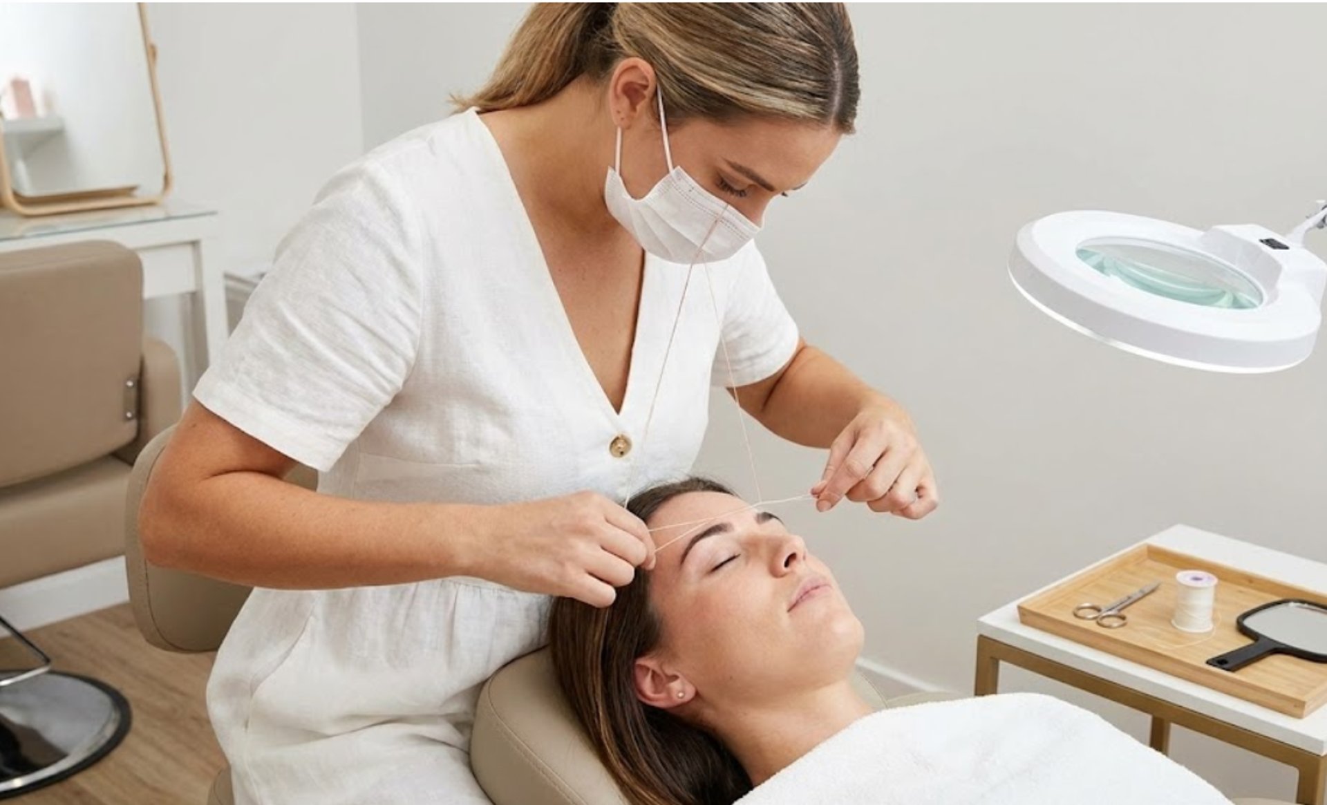 man wearing mud mask