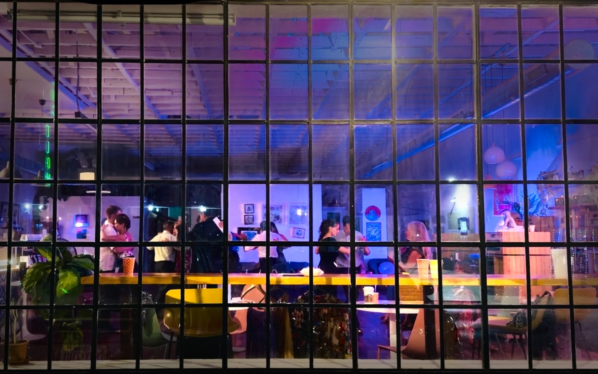 black blue and yellow textile