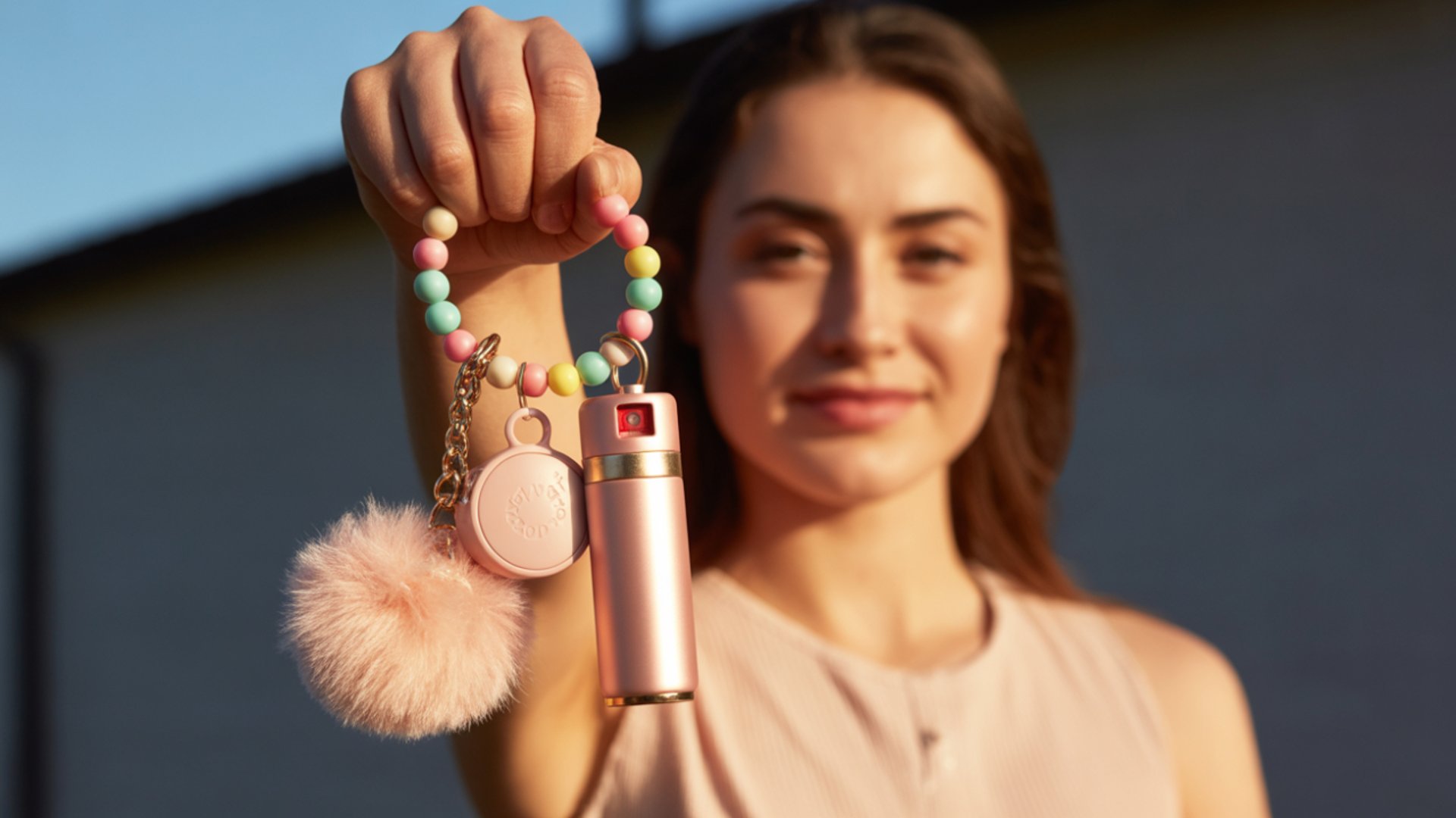 A metal heart shaped keychain hanging from a chain